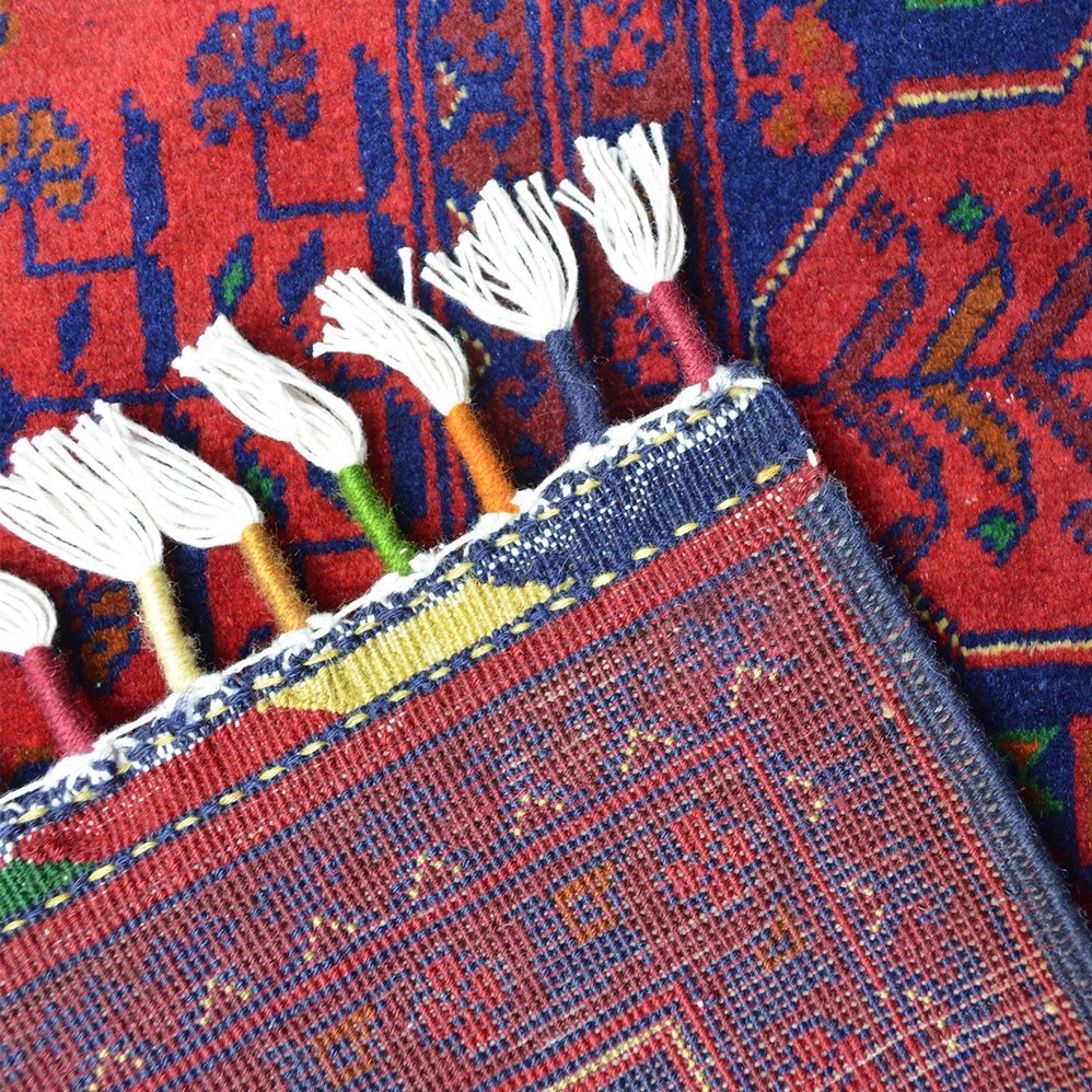 El Dokuma Afgan Bilicik Halısı 80x120 cm