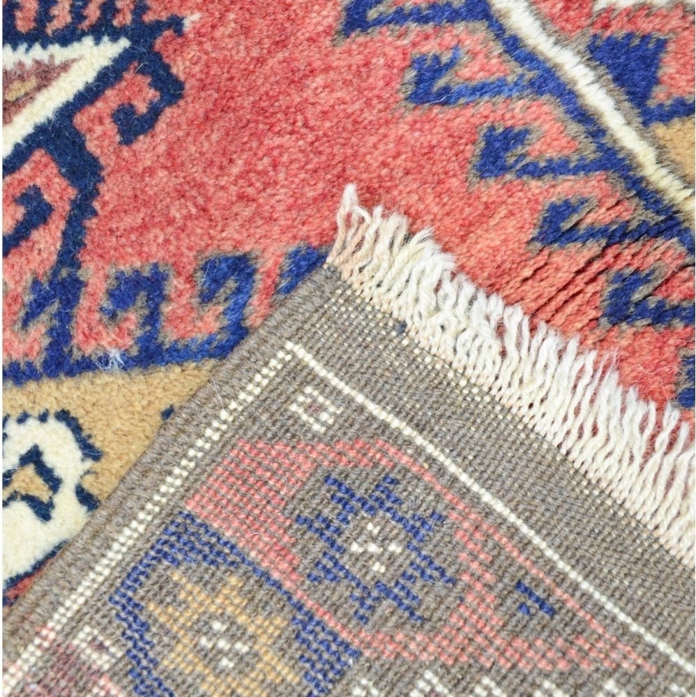El Dokuma Vintage Döşemealtı Halısı 70x110 cm