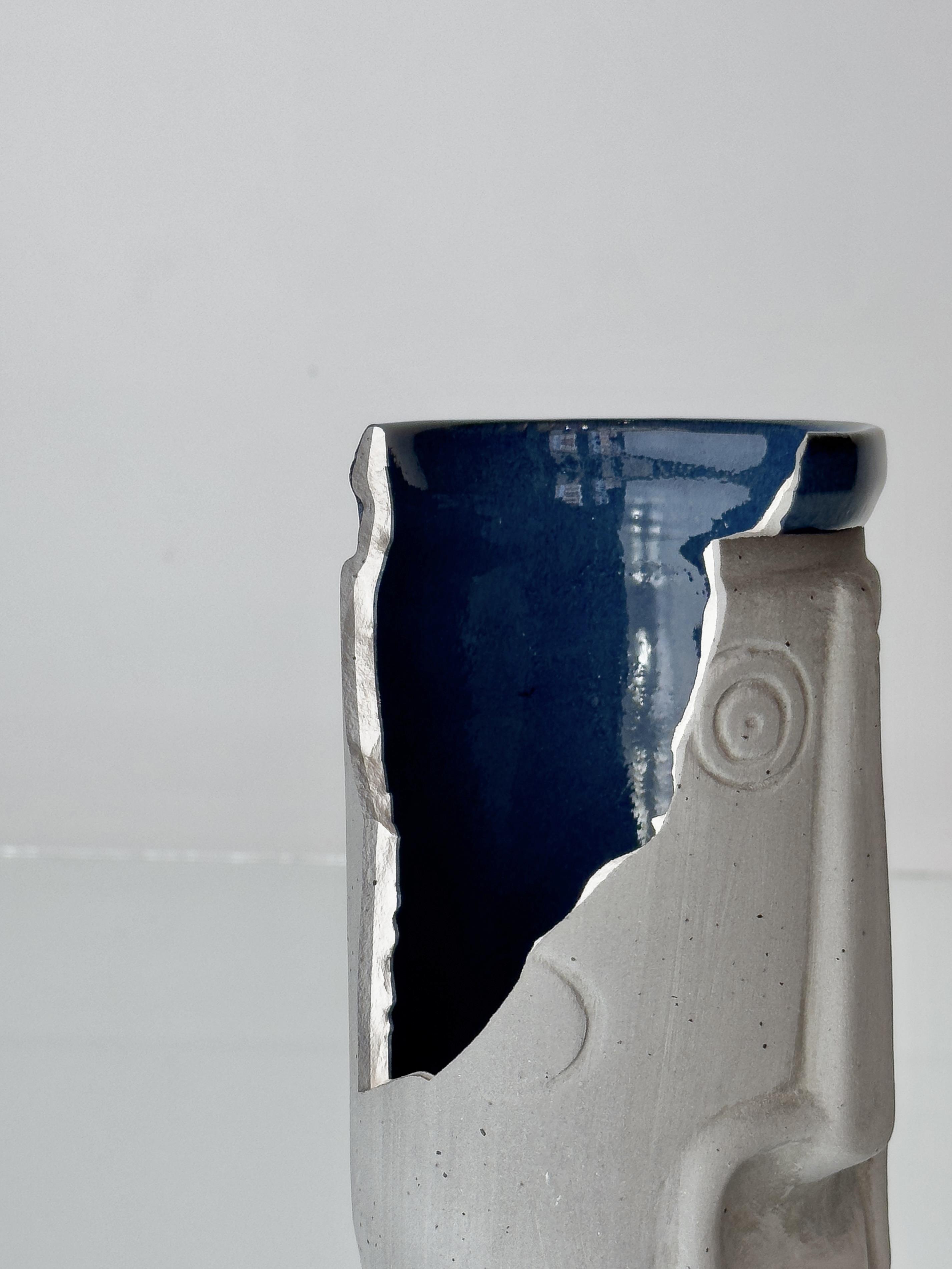 El Yapımı Seramik Tiki Mug Serisi Kokteyl Bardağı