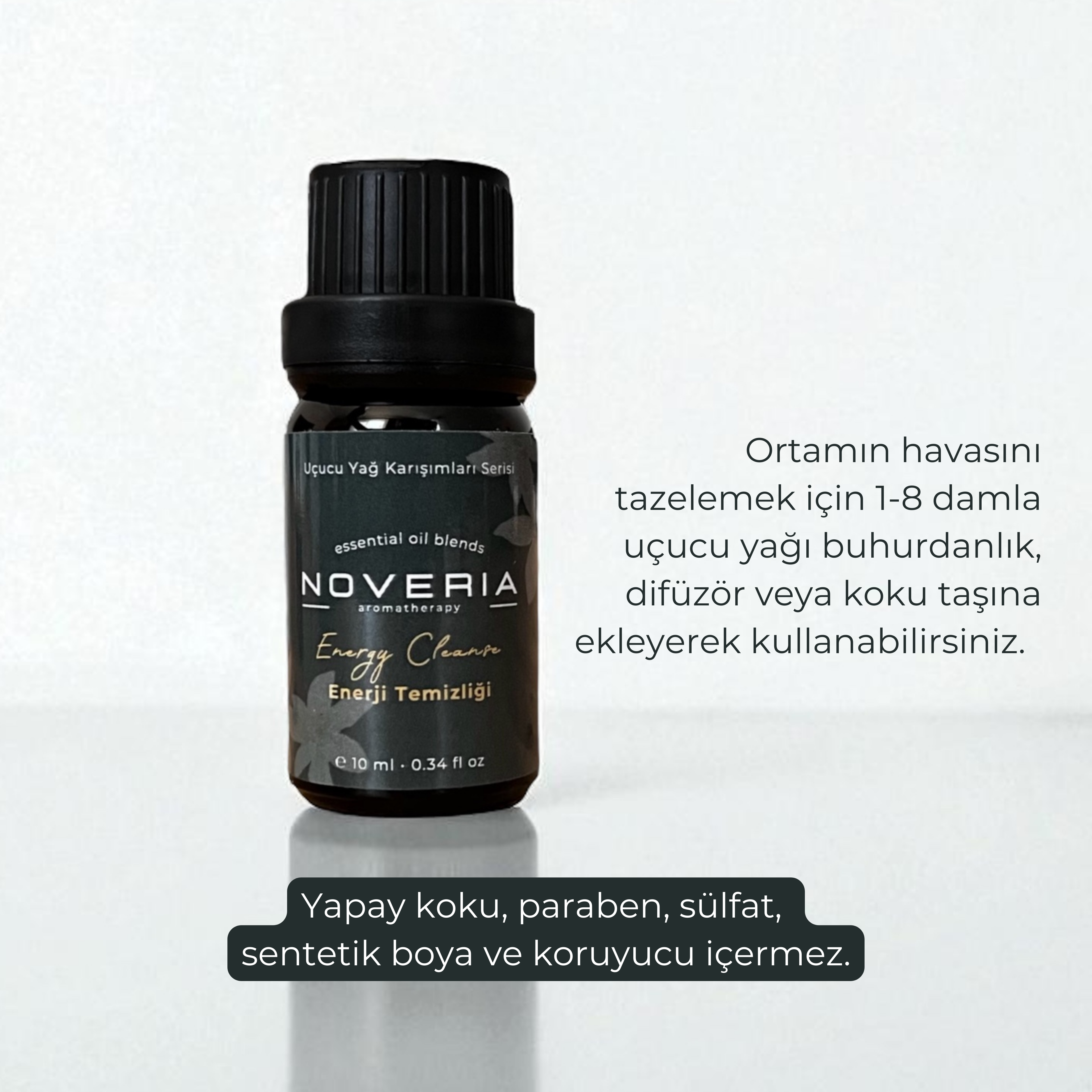 Enerji Temizliği Aromaterapi Uçucu Yağ Karışımı - 10 ml