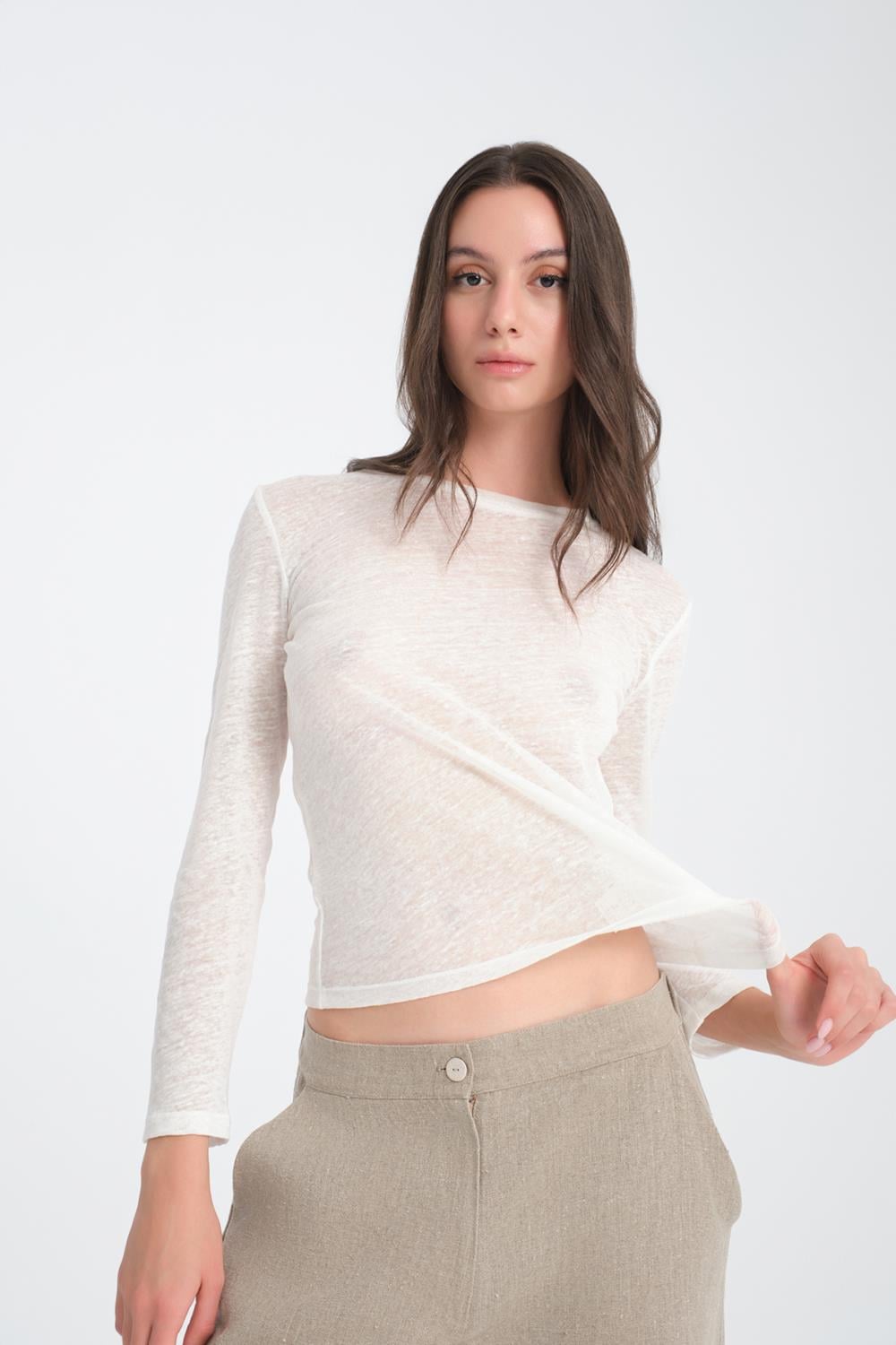 Enna Linen Tee