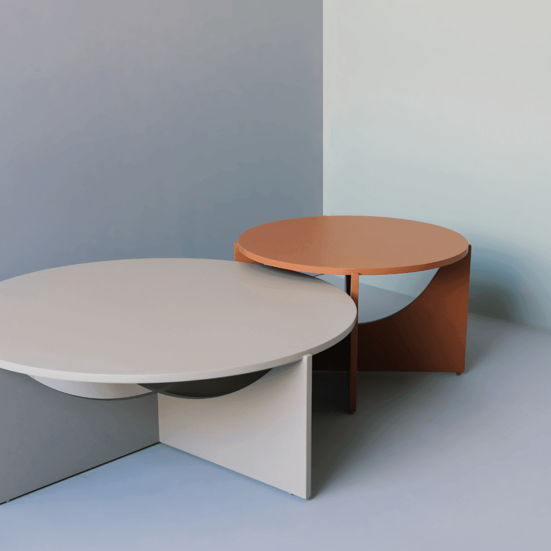 Flat Lacquer Large Sehpa