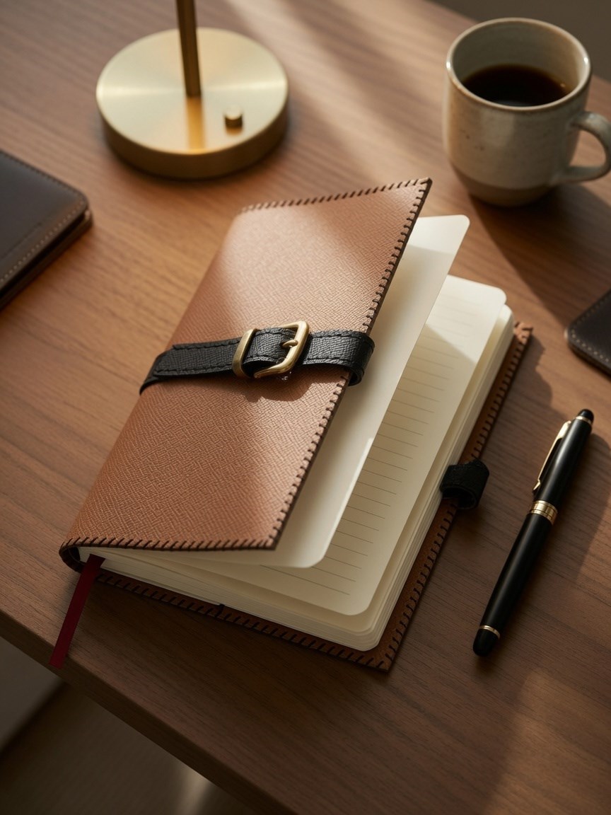 Gardin Defter Kılıfı Taba