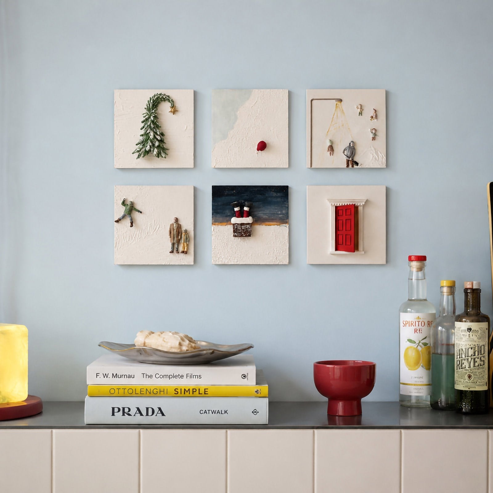 Geride Kalan - 3 Boyutlu Rölyef Duvar Tablosu