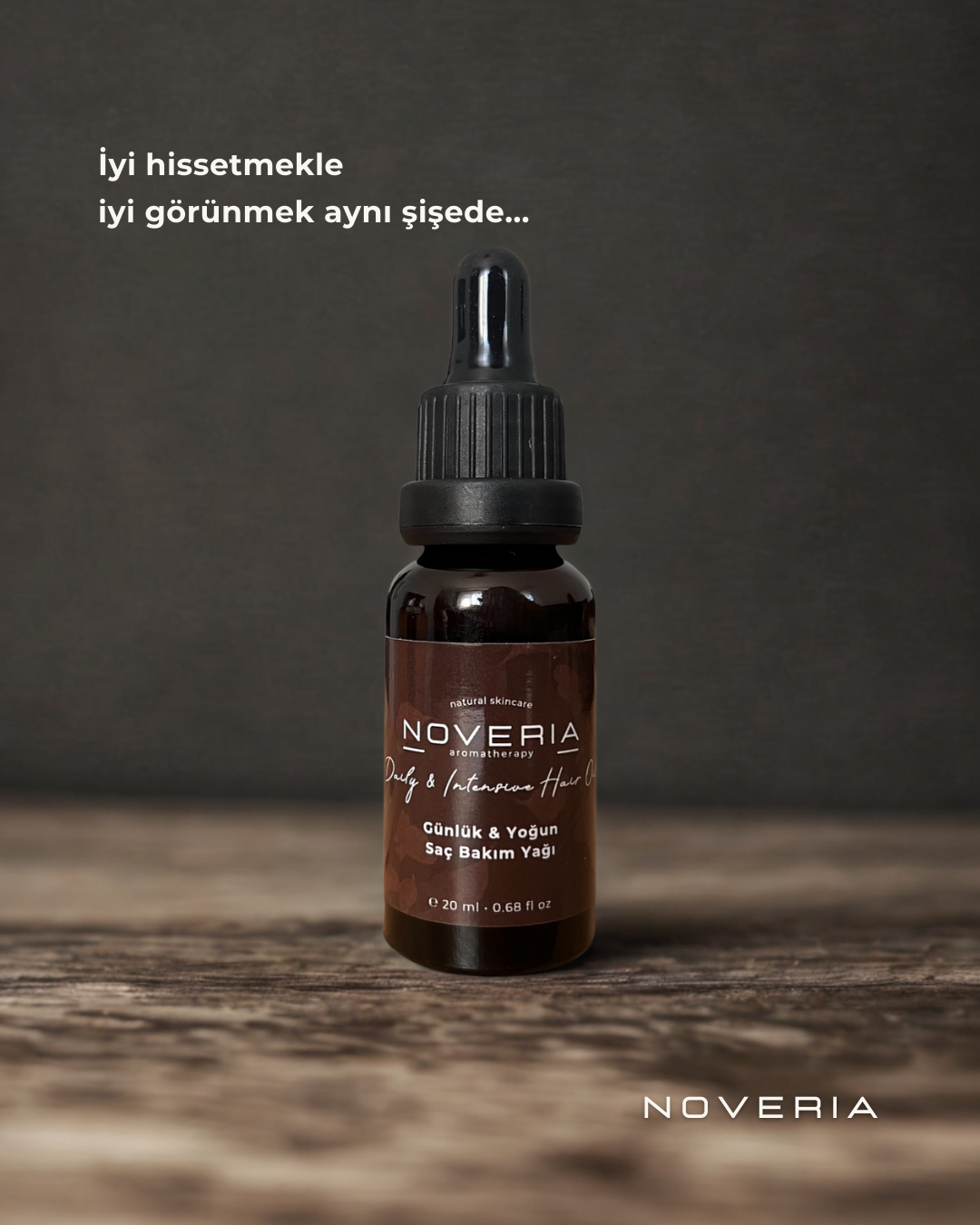 Günlük ve Yoğun Saç Bakım Yağı - 20 ml