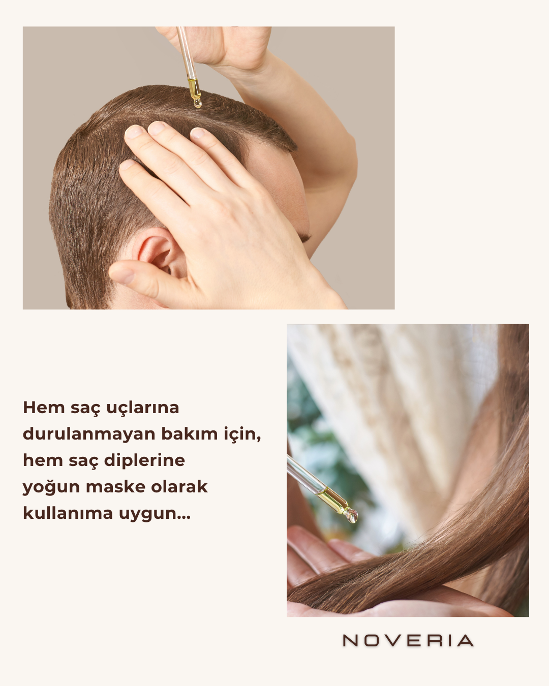 Günlük ve Yoğun Saç Bakım Yağı - 20 ml