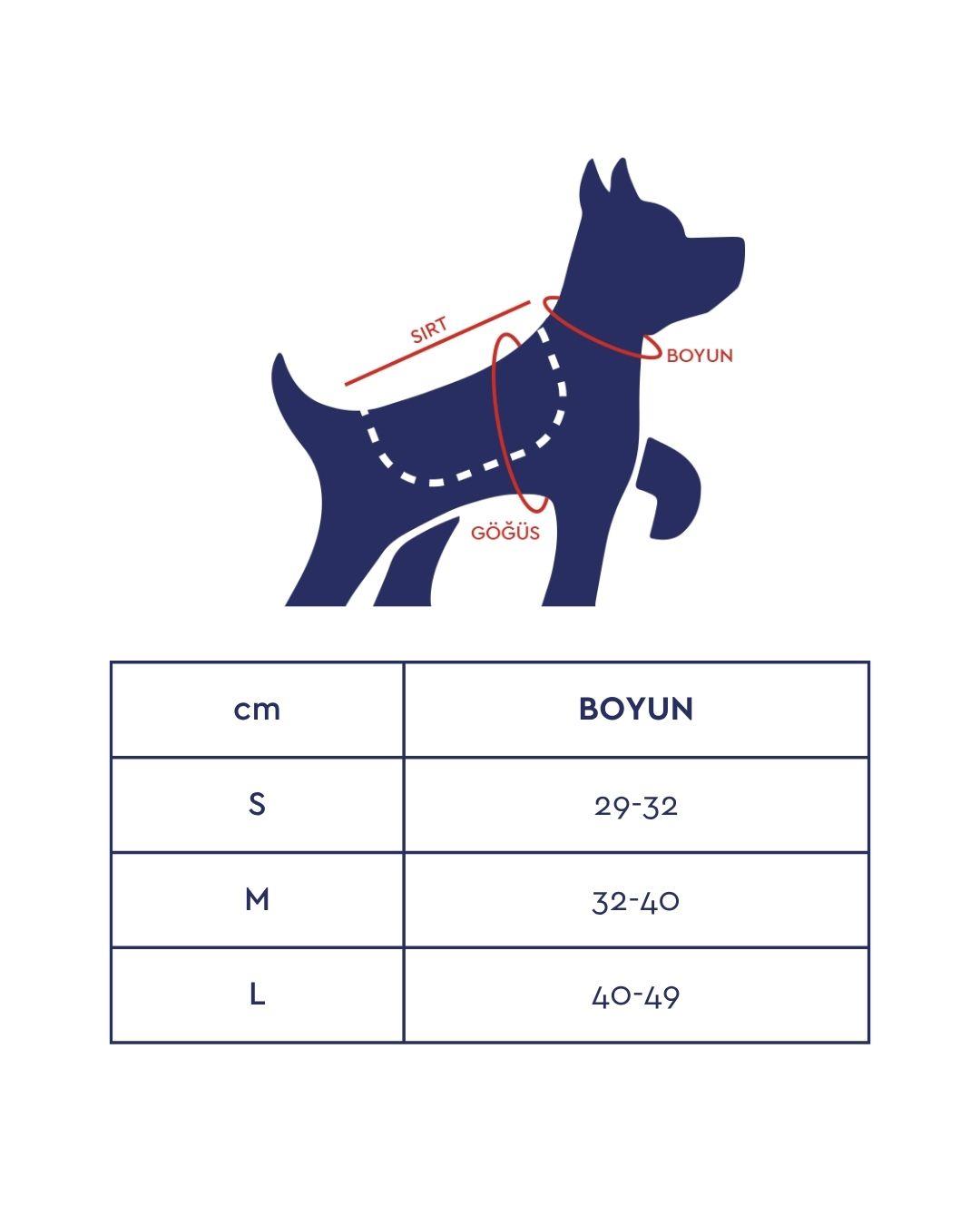 Hounds Tooth Grey Boyun Tasması