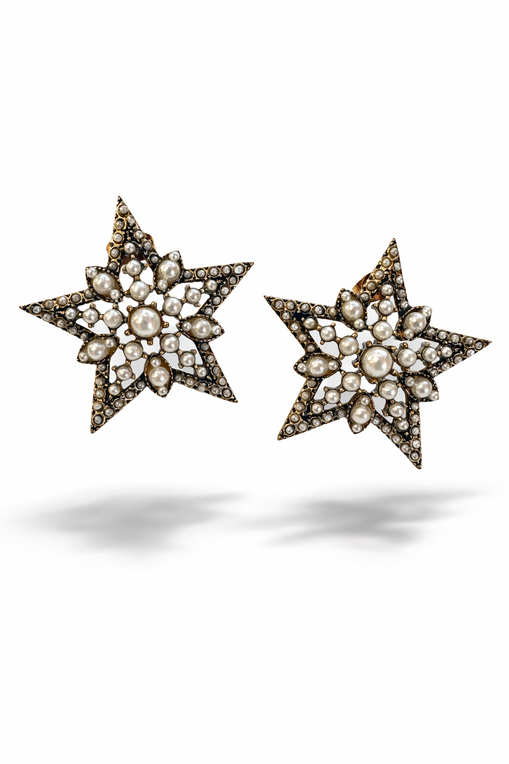 İnci Yıldız Küpe