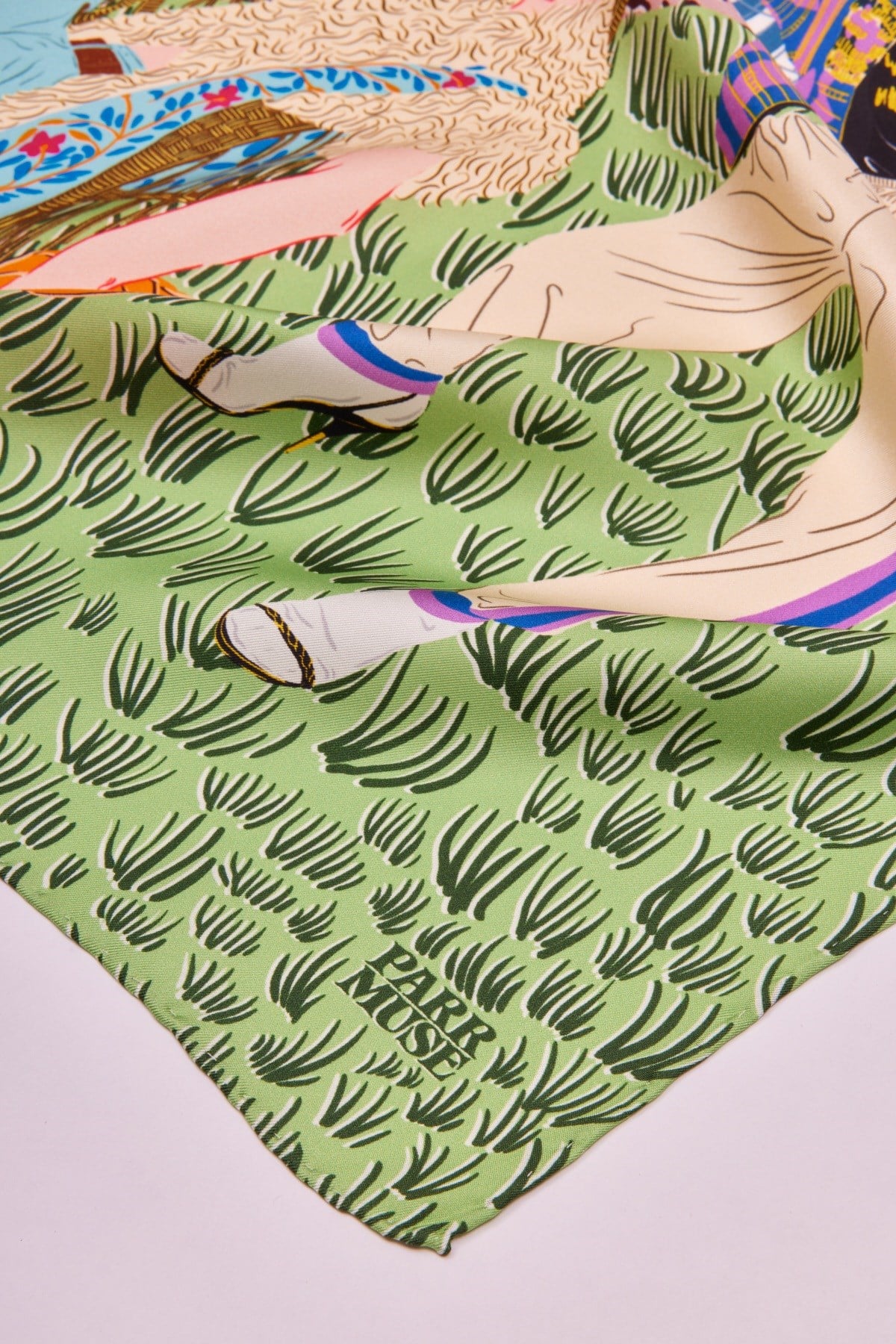 İpek Fular - Afrodit & Adonis