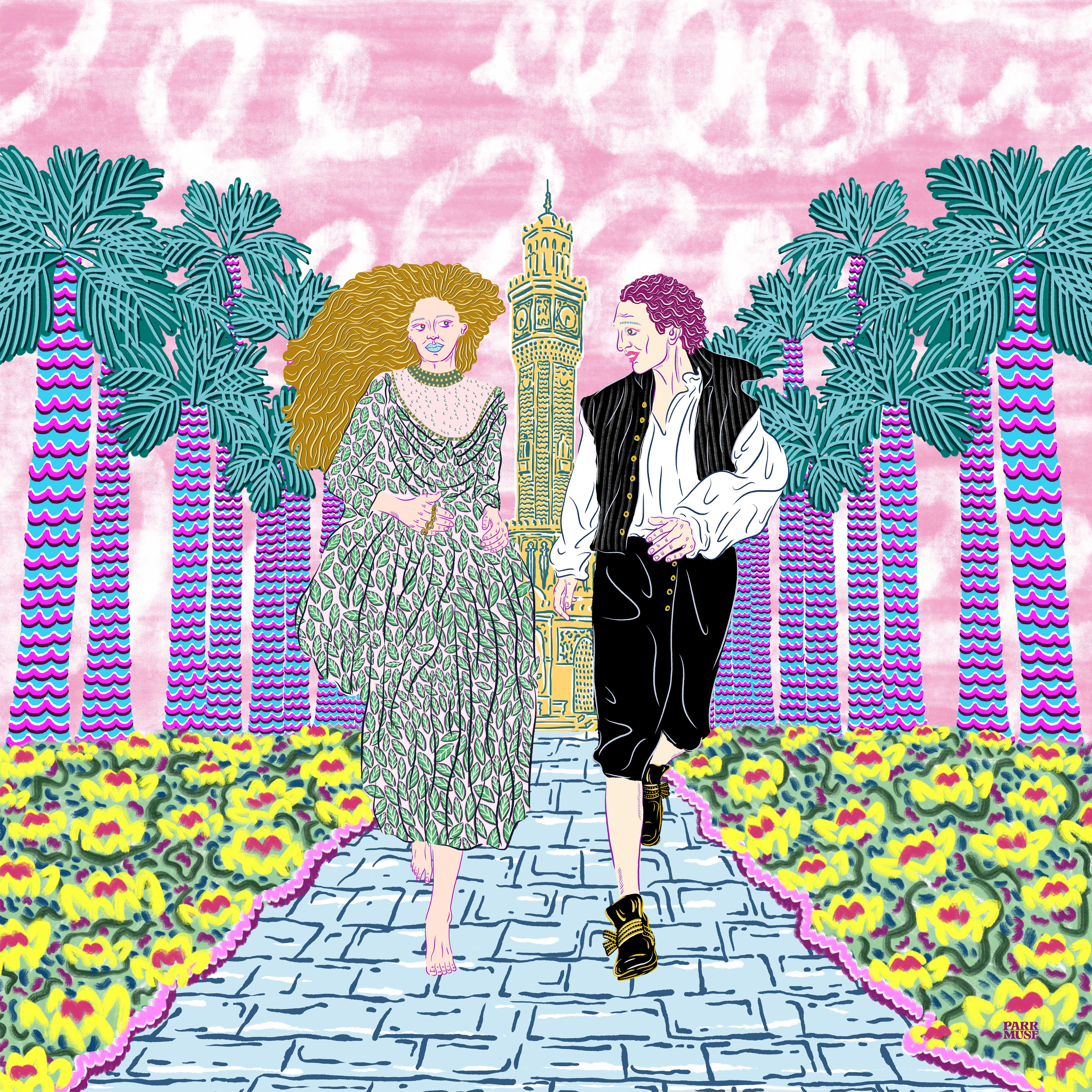 İpek Fular - Apollon & Daphne