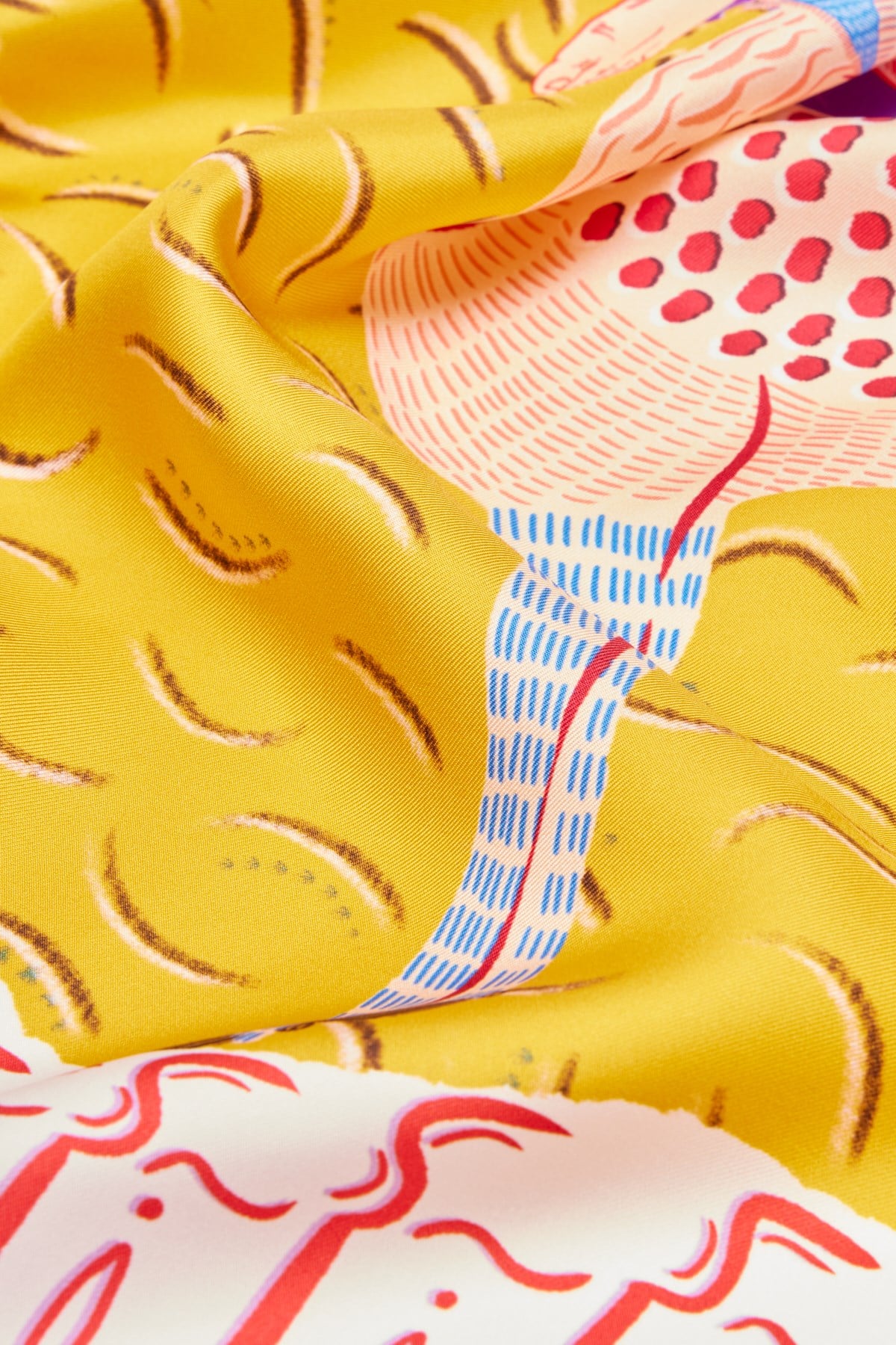 İpek Fular - Artemis & Aktaion