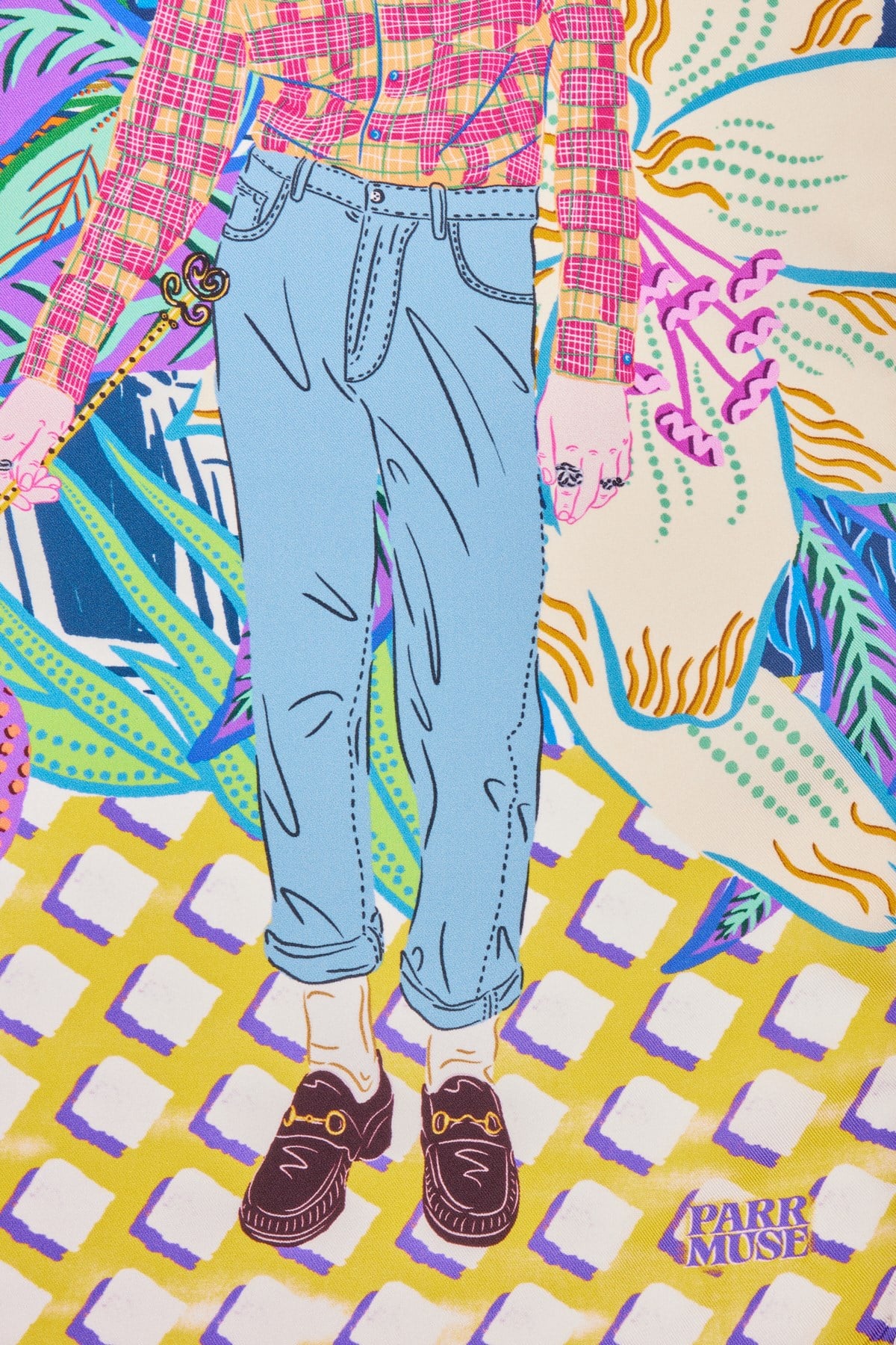 İpek Fular - Eros & Psykhe