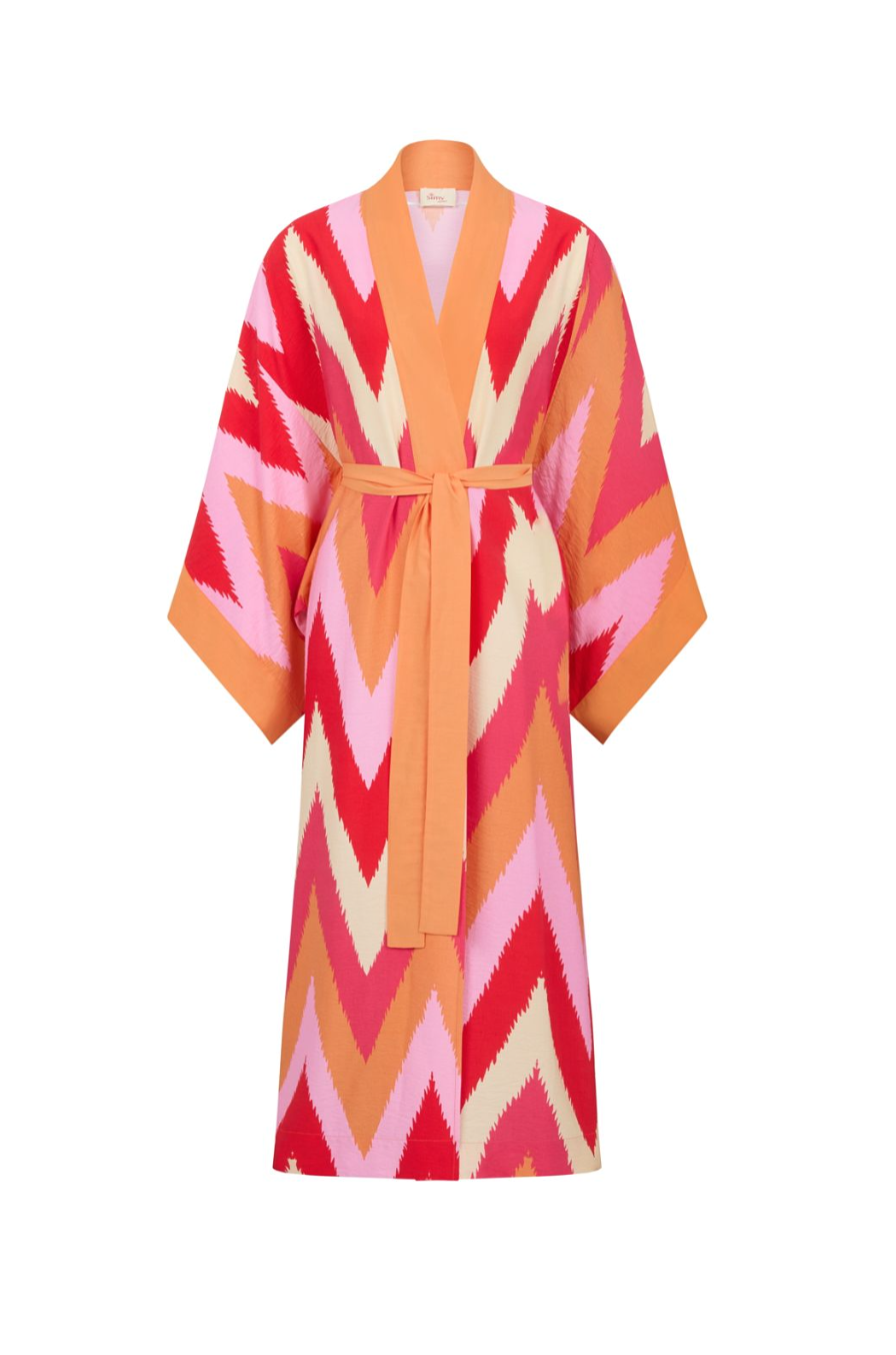 Jane Zigzag Kaftan