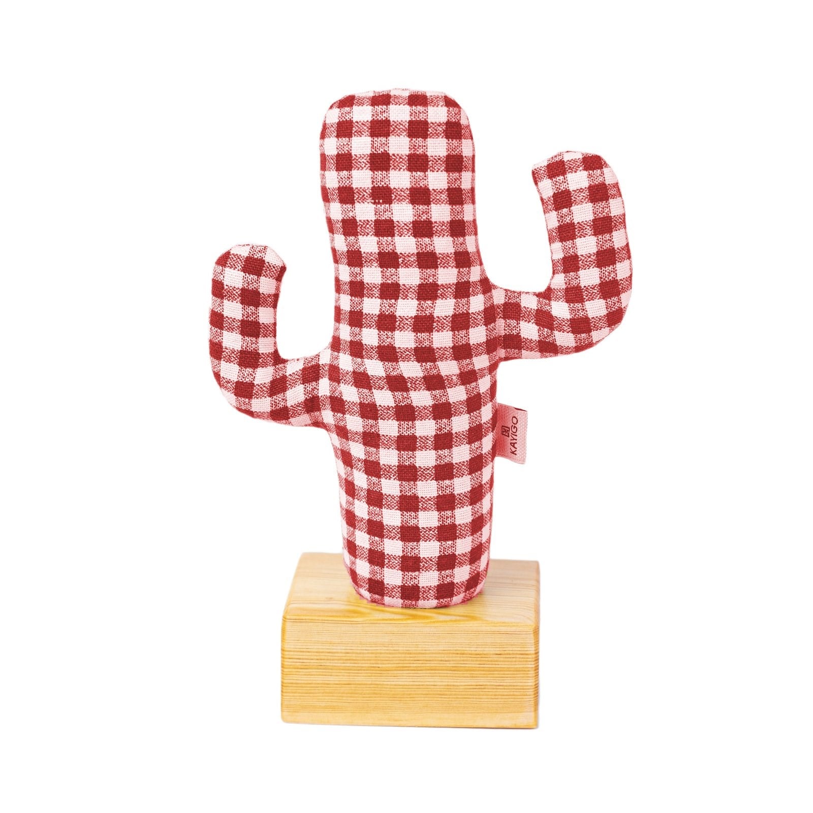 Kayıgo Cactus Lavanta Dolgulu Notluk - Kırmızı Pötikare