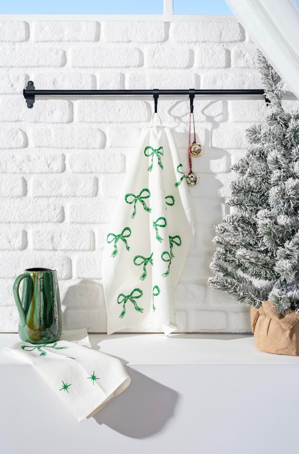 Lane Christmas Edition Green 2li Kurulama Bezi