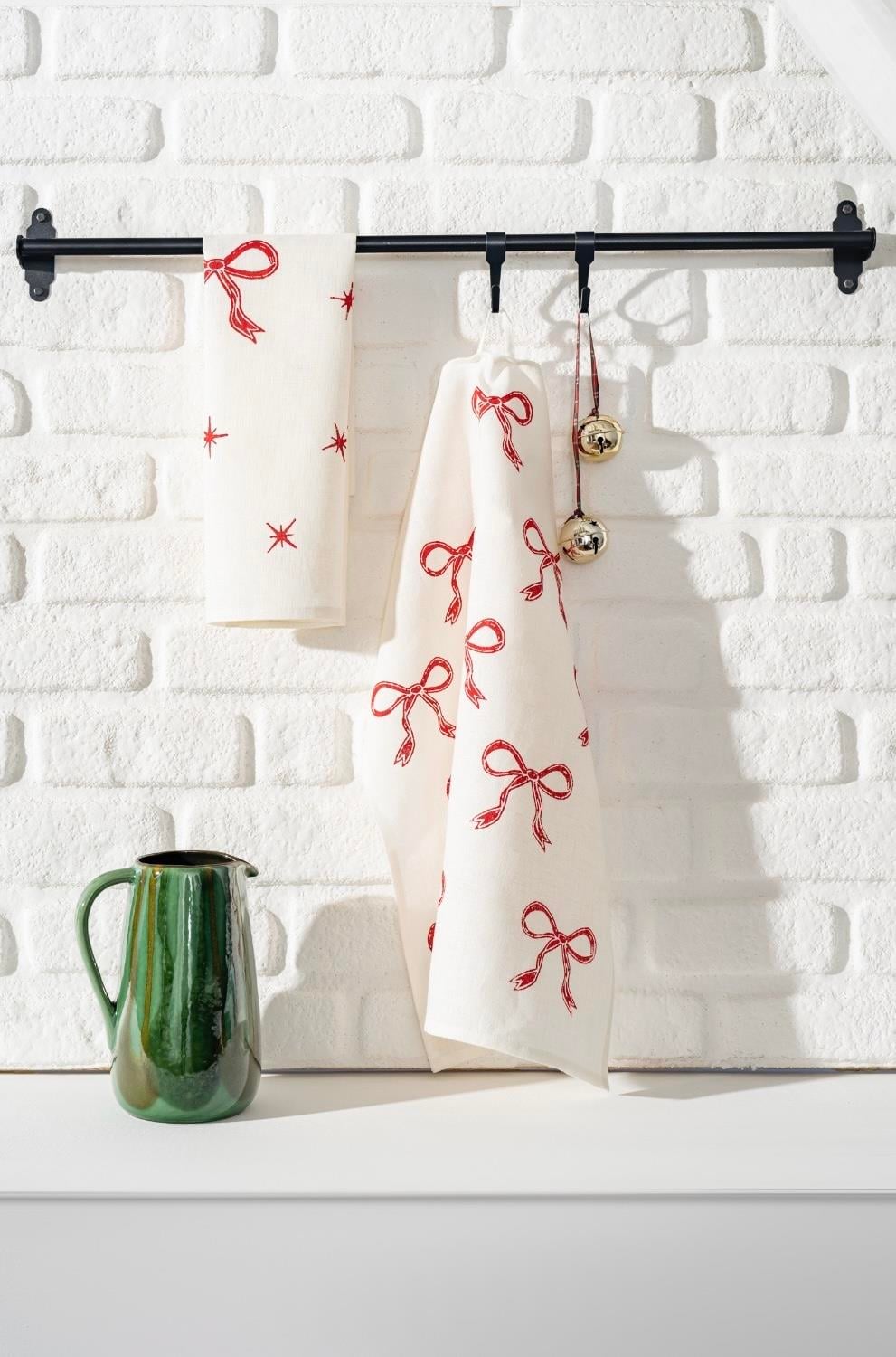 Lane Christmas Edition Red 2li Kurulama Bezi