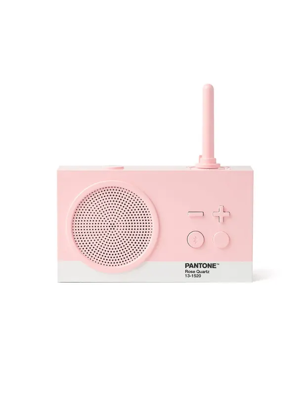 Lexon x Pantone Tykho 3 Bletooth Hoparlör ve Radyo Açık Pembe