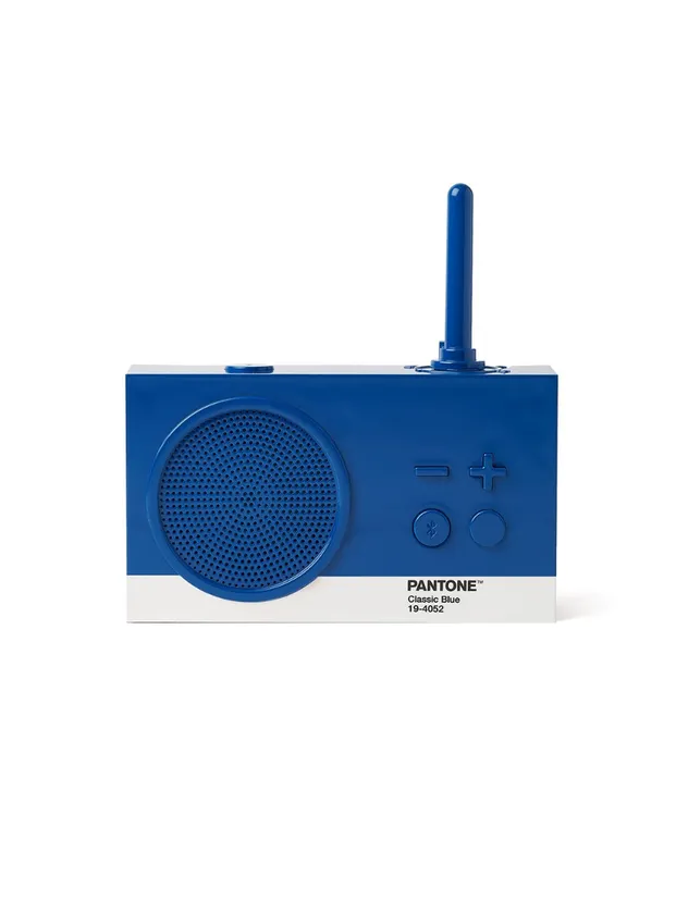 Lexon x Pantone Tykho 3 Bletooth Hoparlör ve Radyo Mavi
