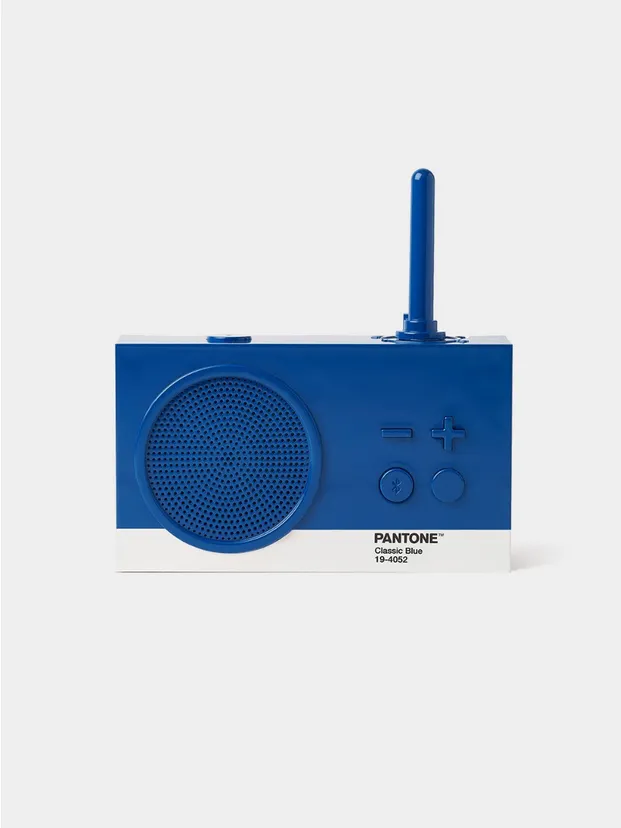 Lexon x Pantone Tykho 3 Bletooth Hoparlör ve Radyo Mavi