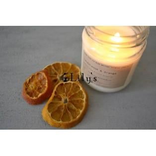 Lilys Candles Sandal Ağacı & Portakal Doğal Mum