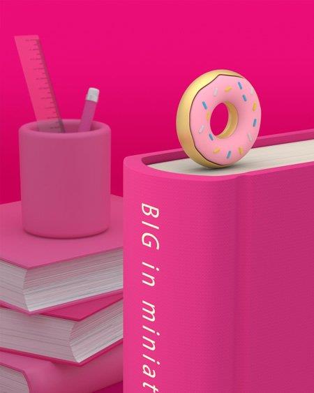 Metalmorphose Donut Kitap Ayracı
