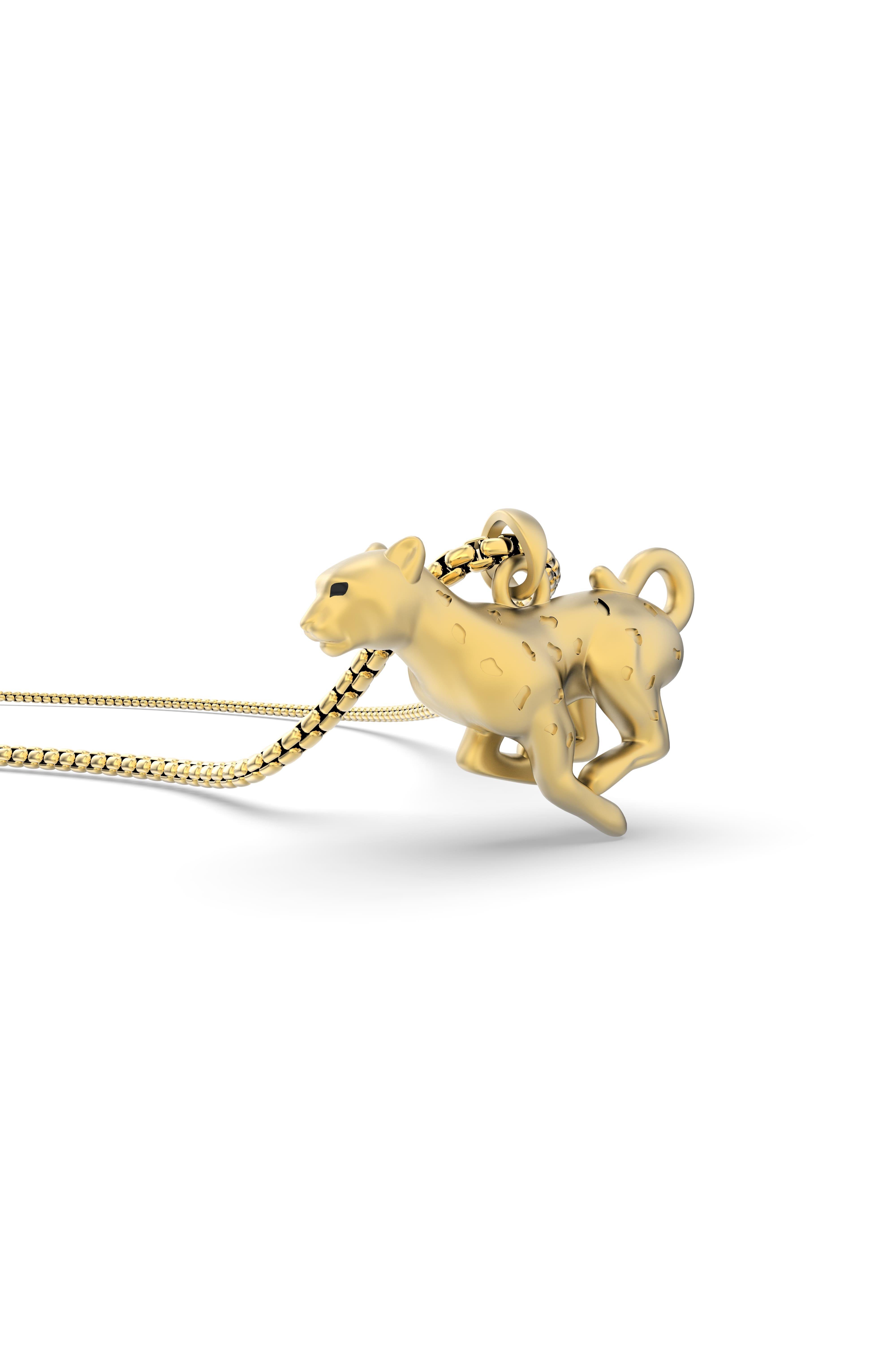 Metalmorphose Leopar Kolye