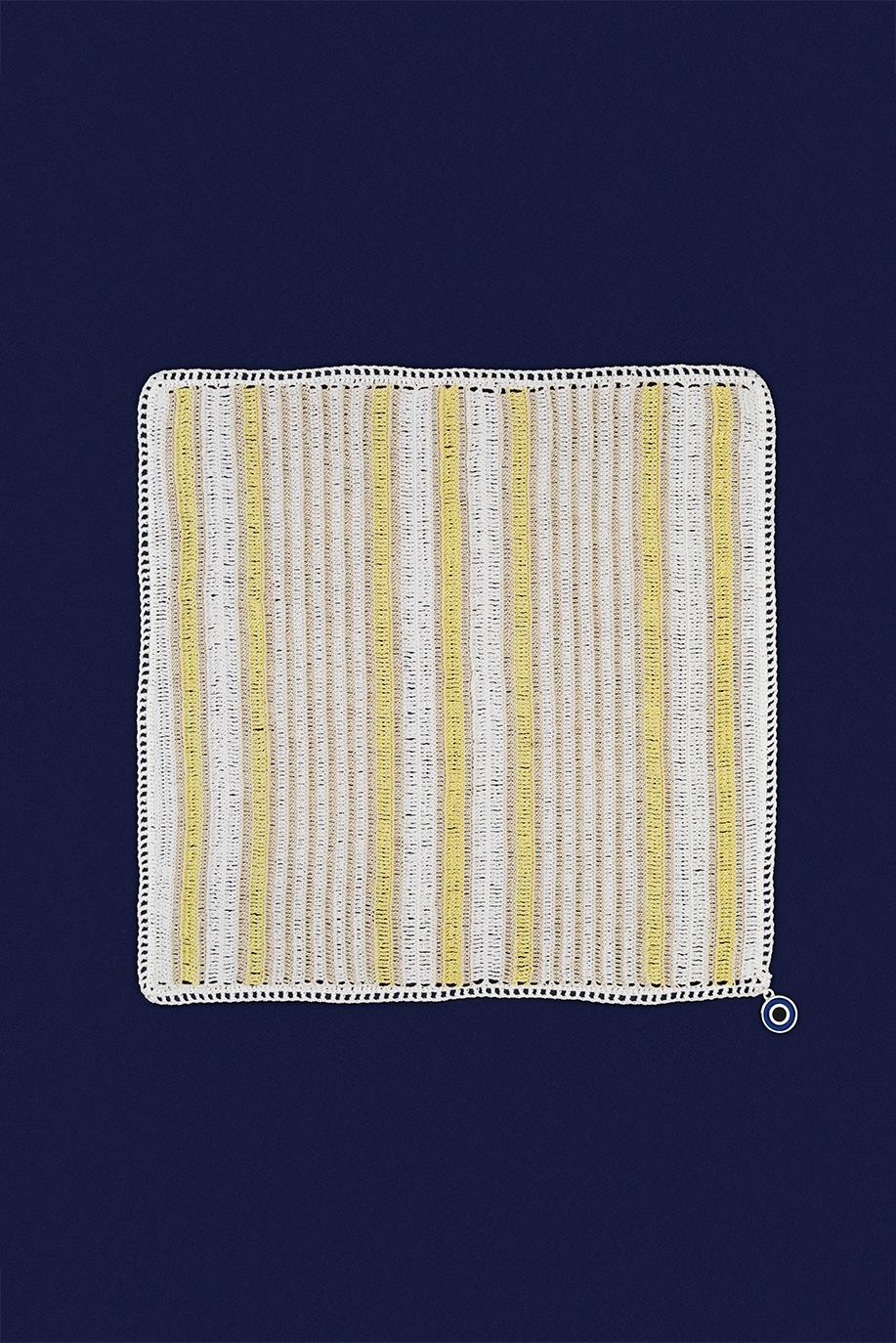 Multistripes El İşi Dantel Örtü
