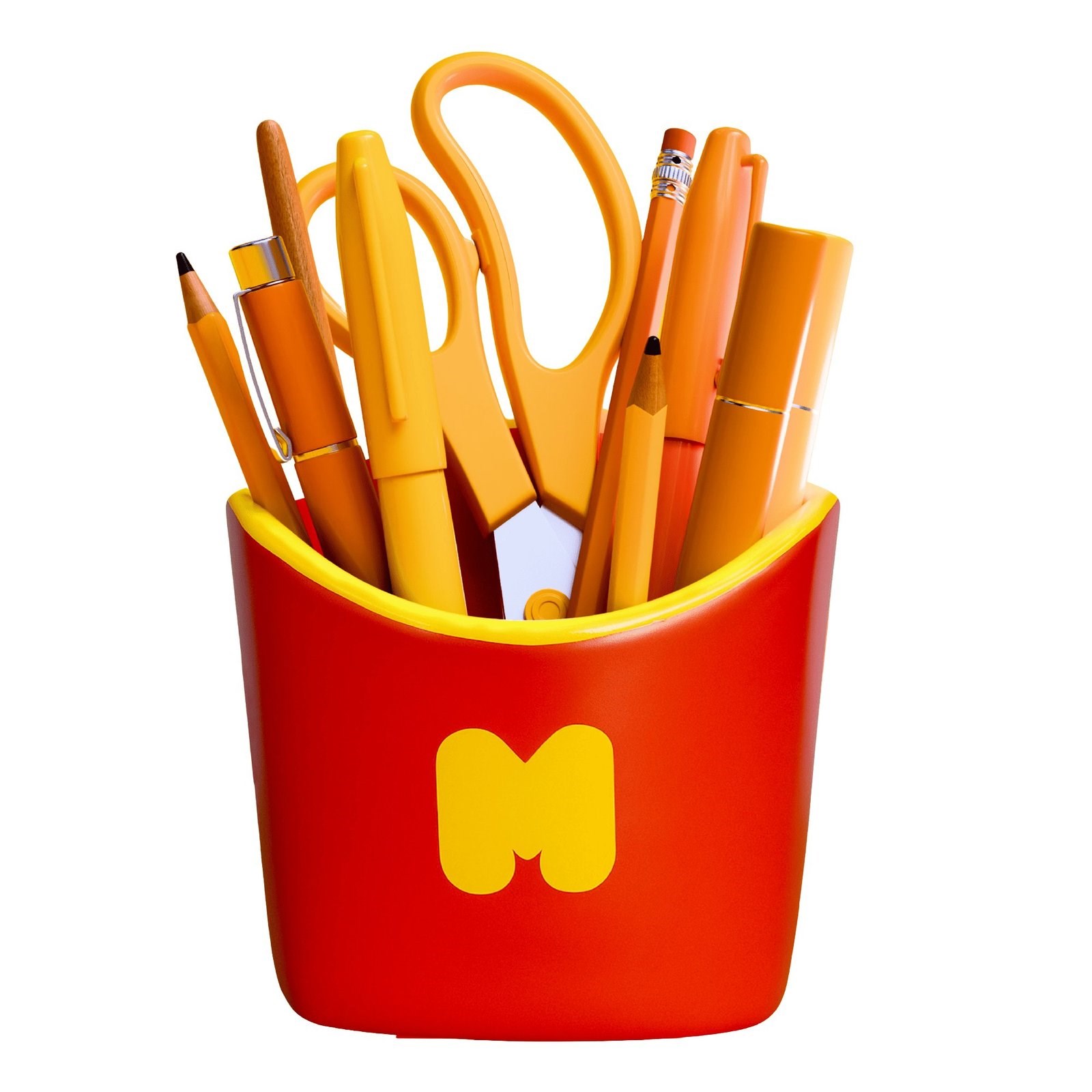 Mustard Fries Seramik Kalemlik