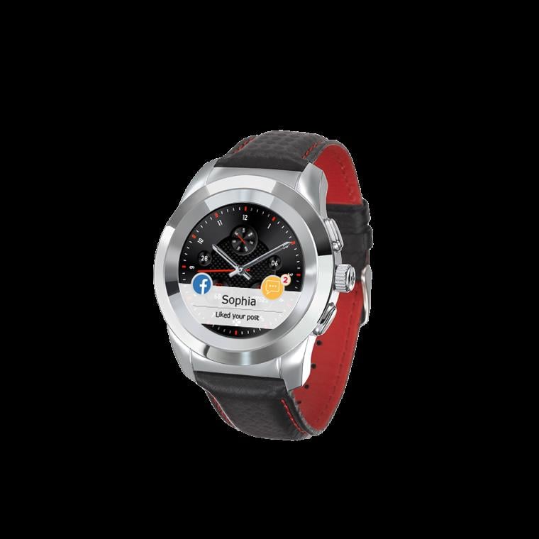 MyKronoz Zetime Hibrid Saat Petite Karbon Kayış