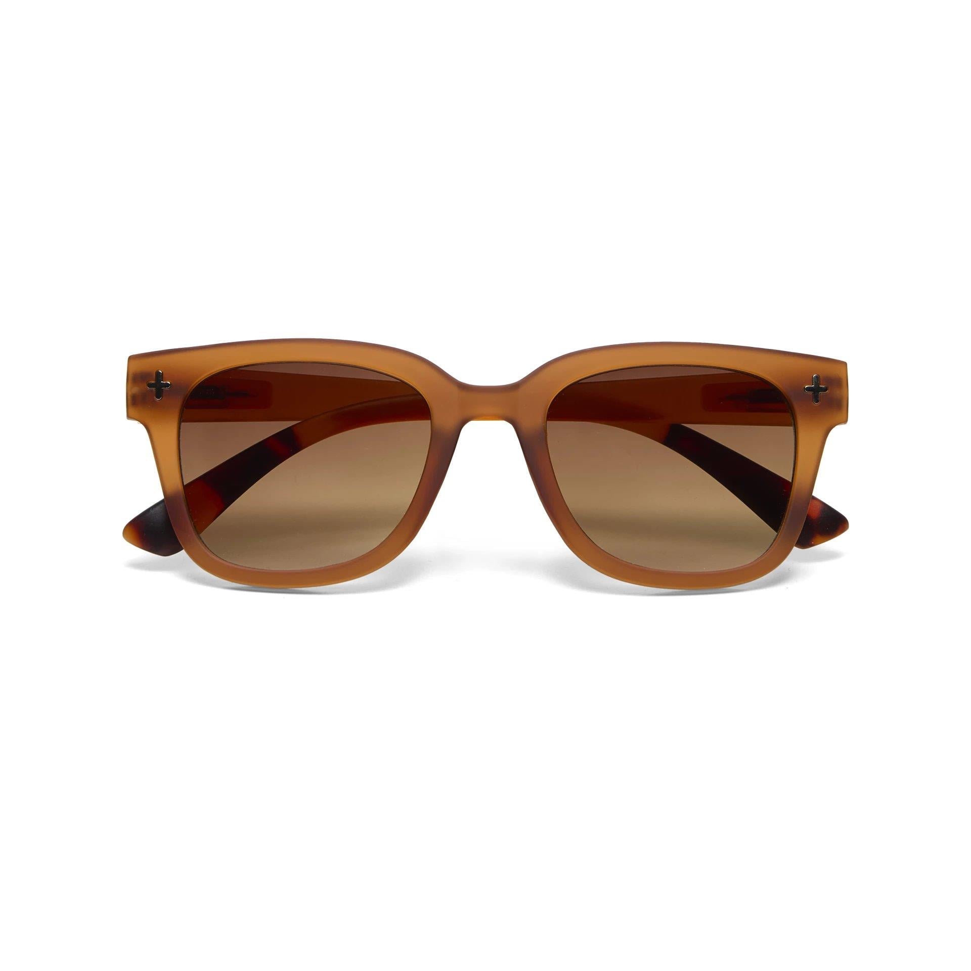 Okkia Giovanni Kahverengi Lens Unisex Güneş Gözlüğü Kahverengi