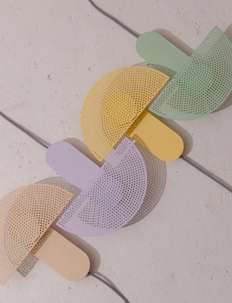 Orbit Duvar Lambası - Lila Gri