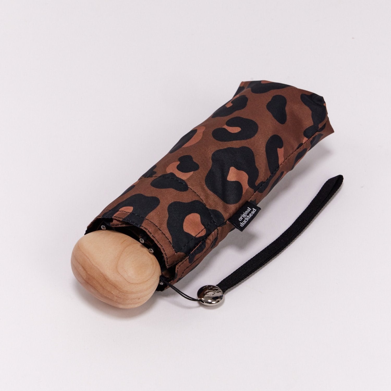 Original Duckhead The Mini Ultra Kompakt Şemsiye Leopar