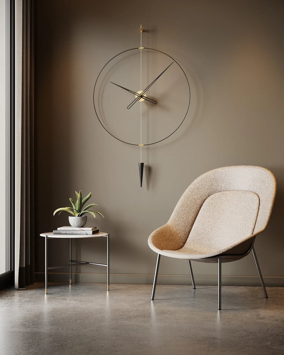 Pendulum Plus Duvar Saati