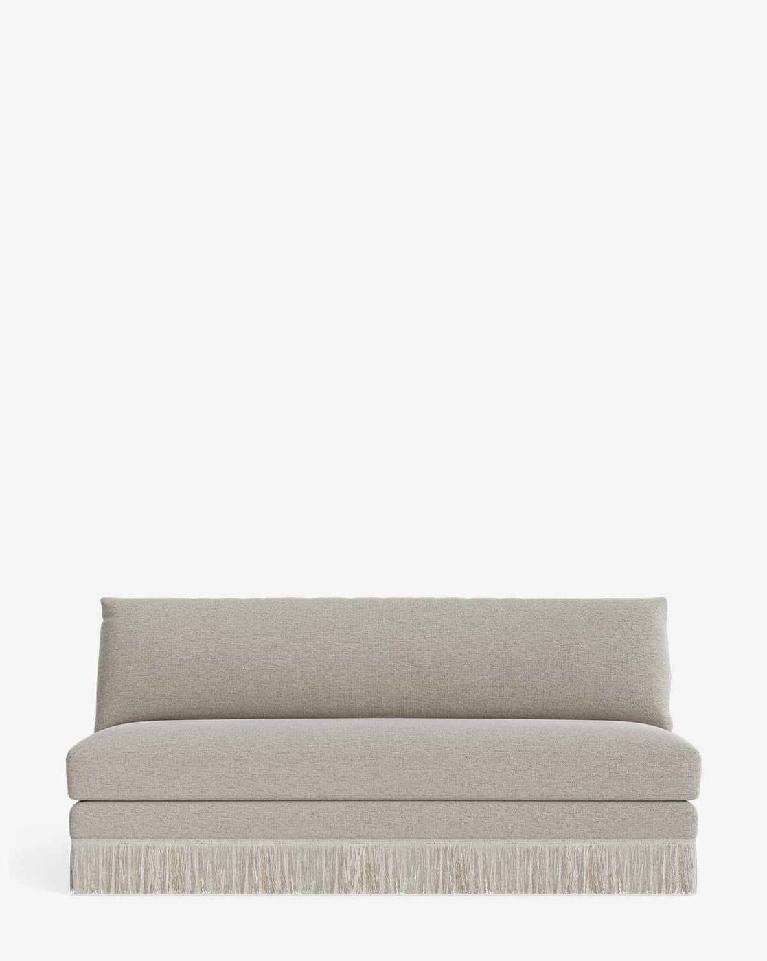 Philippa Settee Püsküllü Kumaş