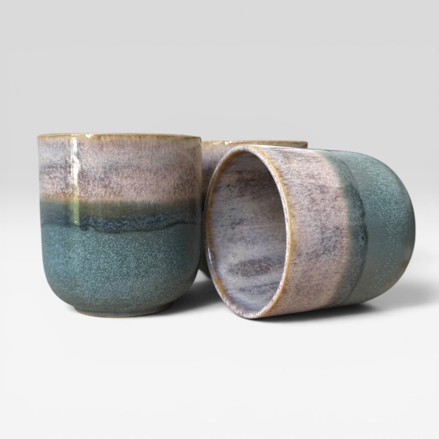 Piccolo Coastal Blush Stoneware Bardak