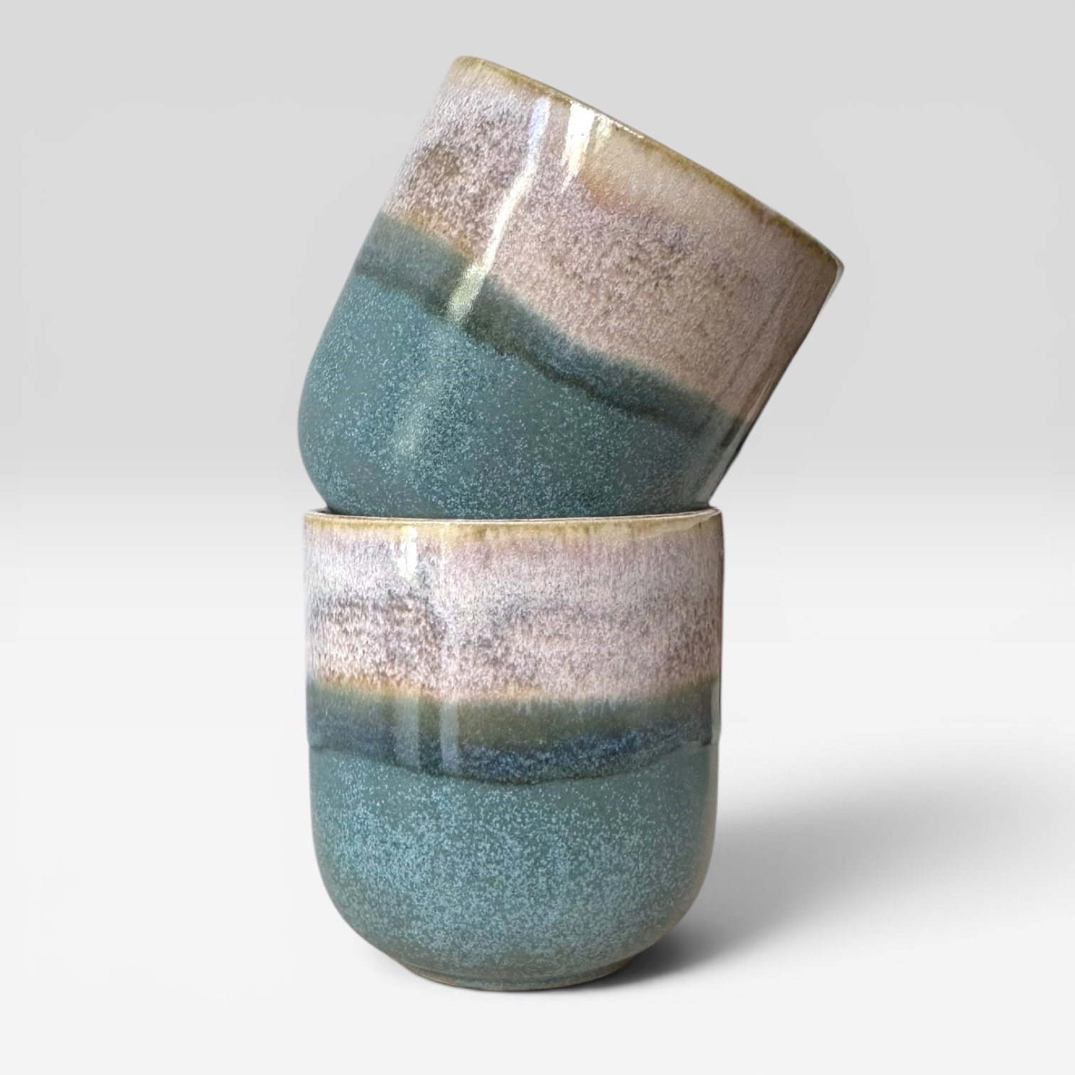 Piccolo Coastal Blush Stoneware Bardak