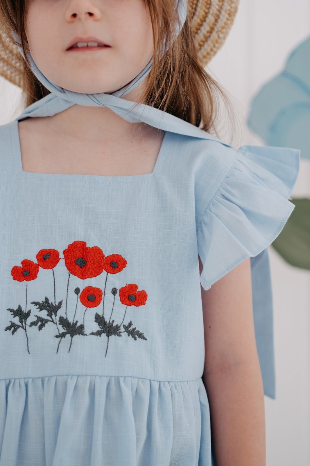 Poppy Blue Elbise