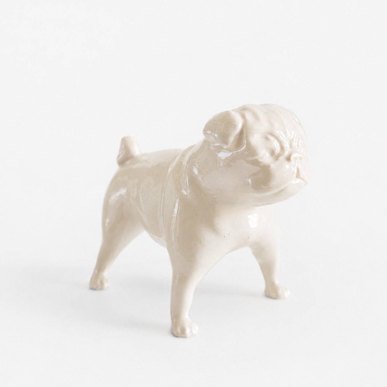 Pug Köpek Figürü | Kemik
