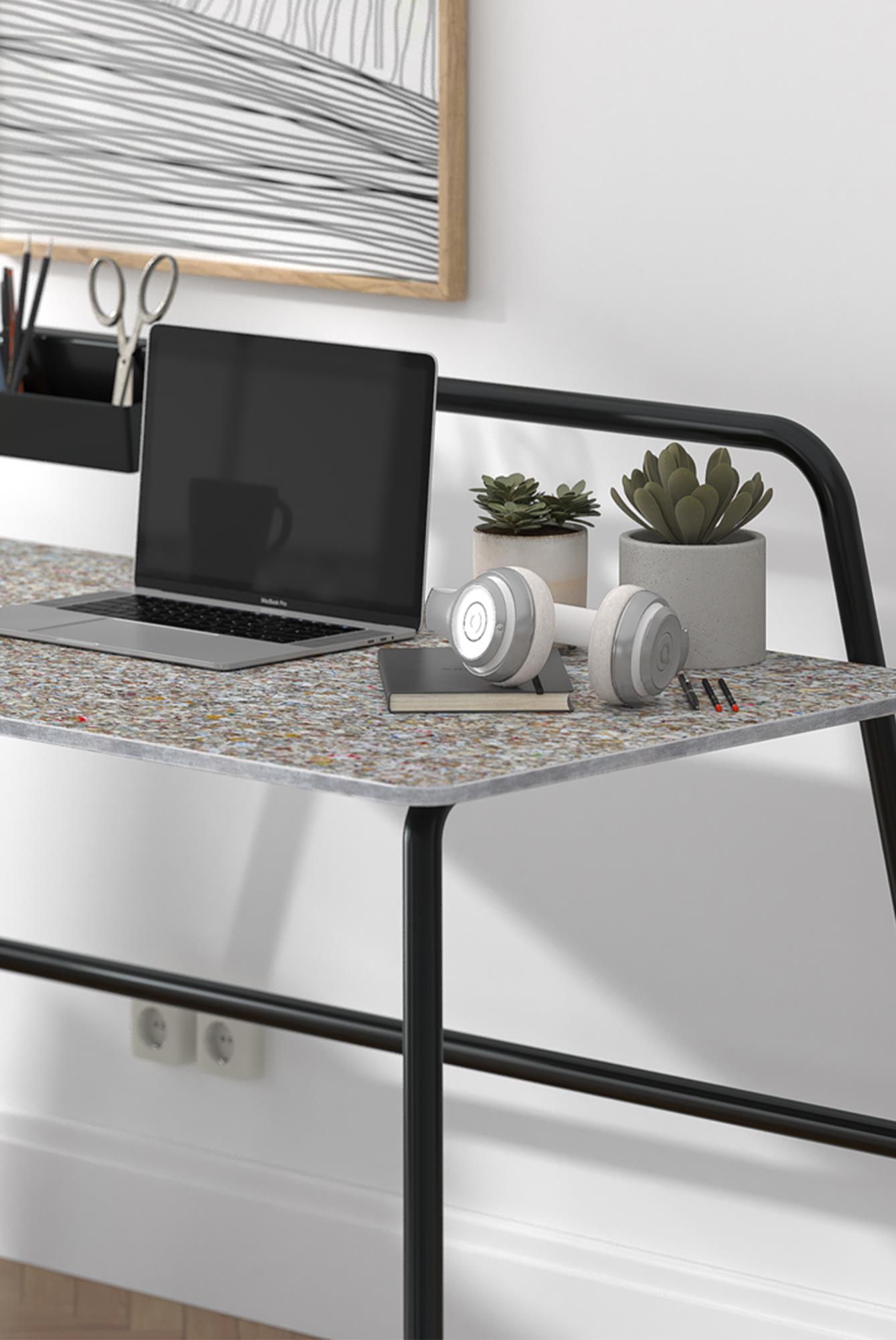 Pyke - Modüler Çalışma Masası - Ofis Masası - Geri Dönüşüm Kompozit Panel (RCP)