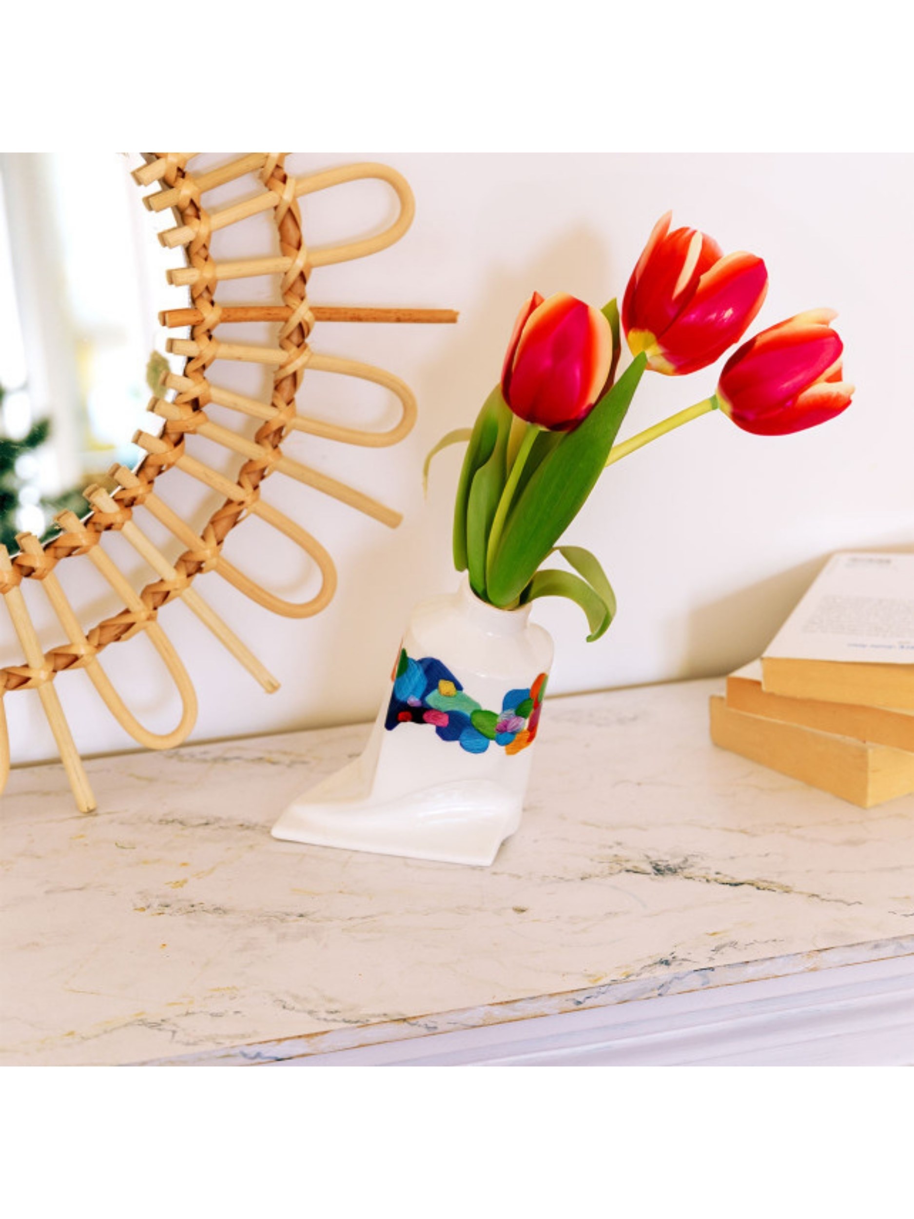 Pylones Art Floral Vazo - Küçük