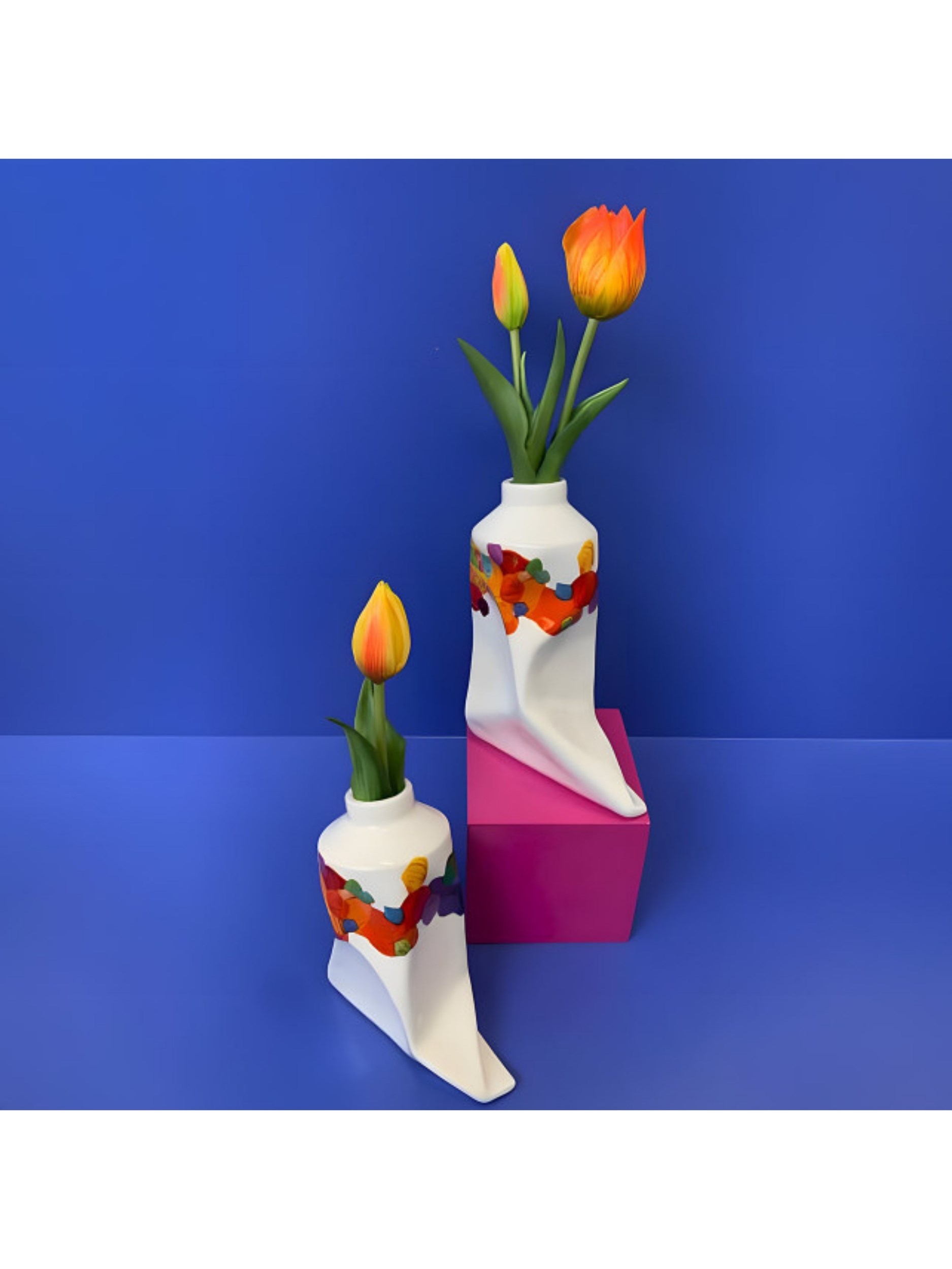 Pylones Art Floral Vazo - Küçük