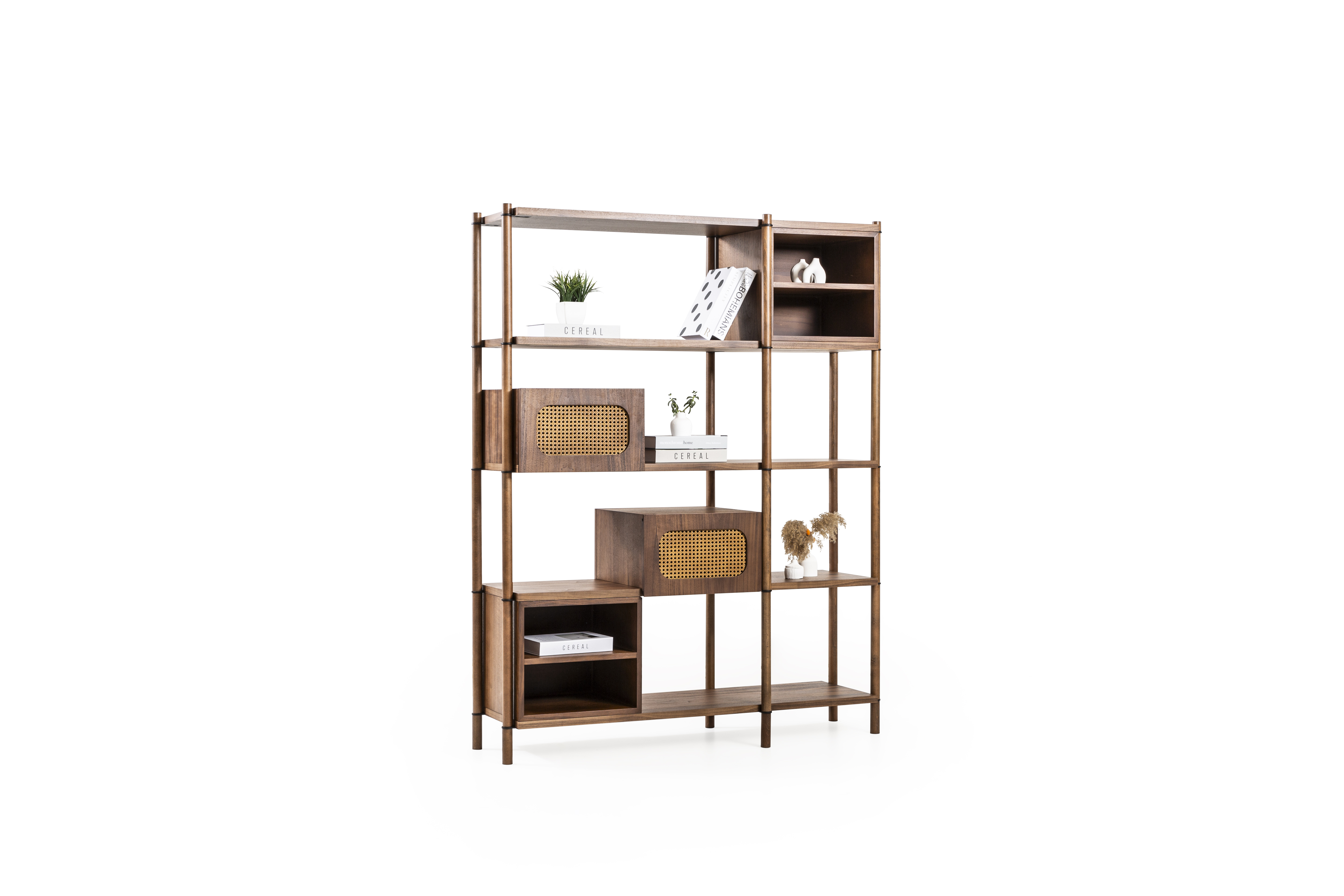 Rattan Modüler Kitaplık