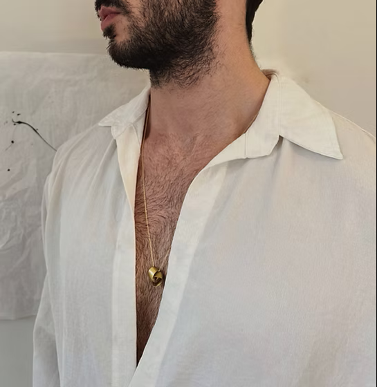 Rebirth Unisex Pirinç Kolye
