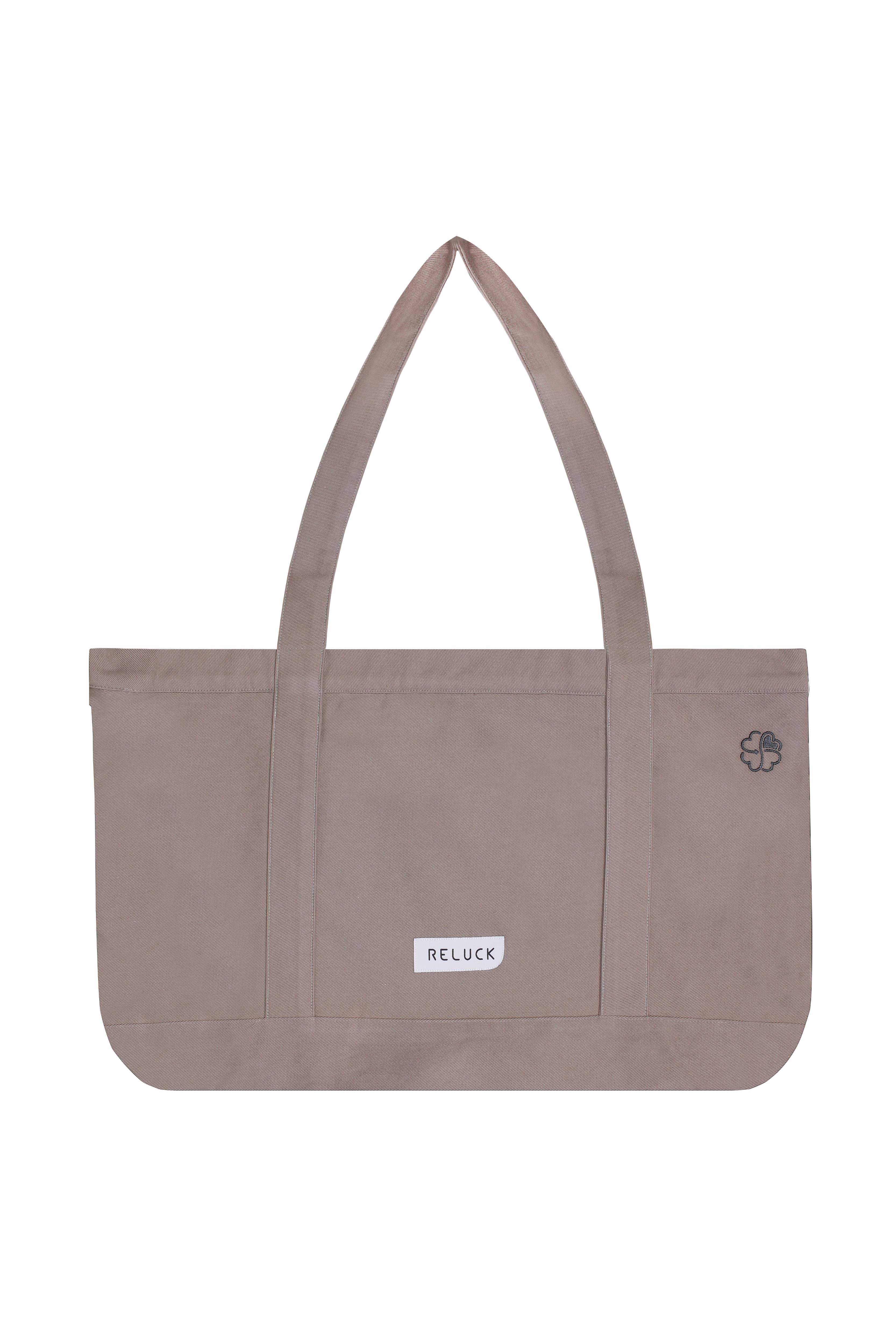 Recycled Big Tote Bag - Gri