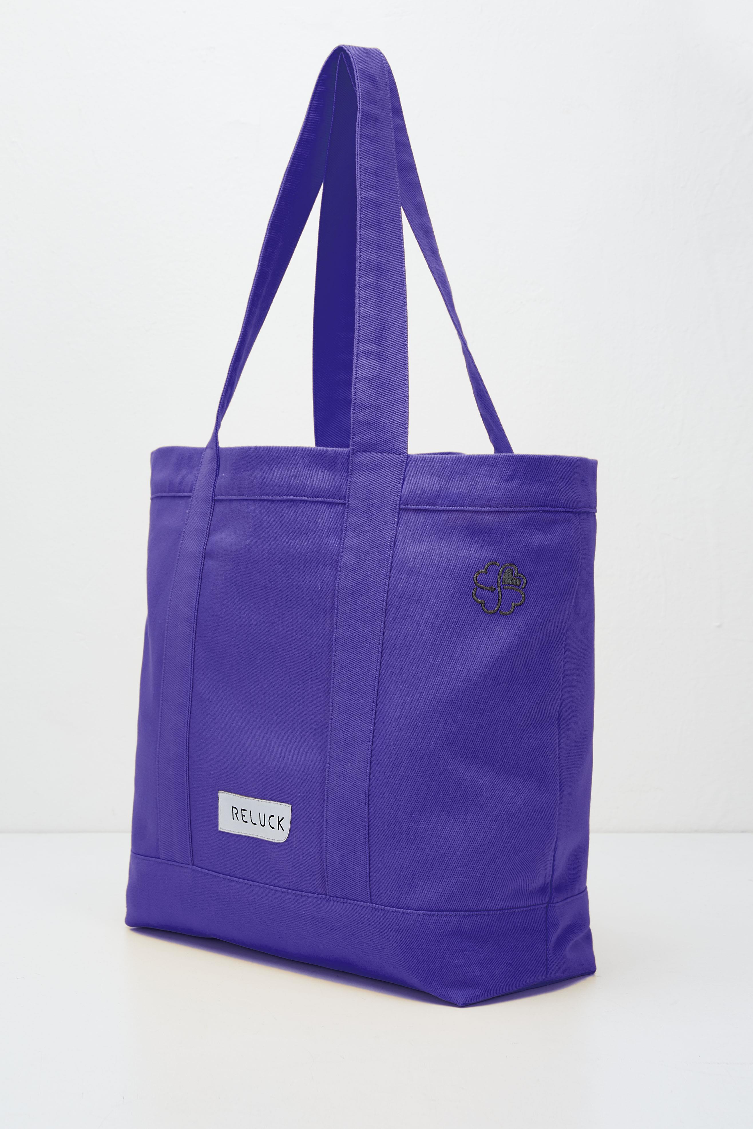 Recycled Big Tote Bag - Mor