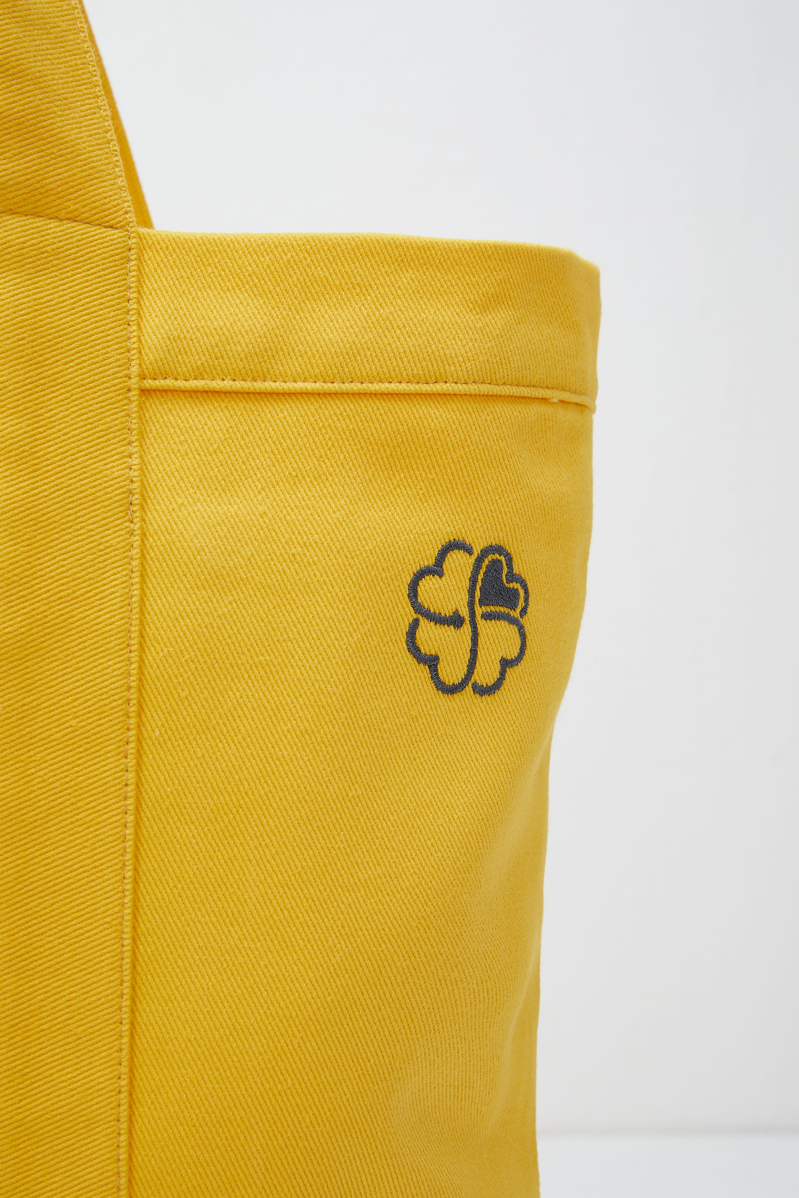 Recycled Big Tote Bag - Sarı