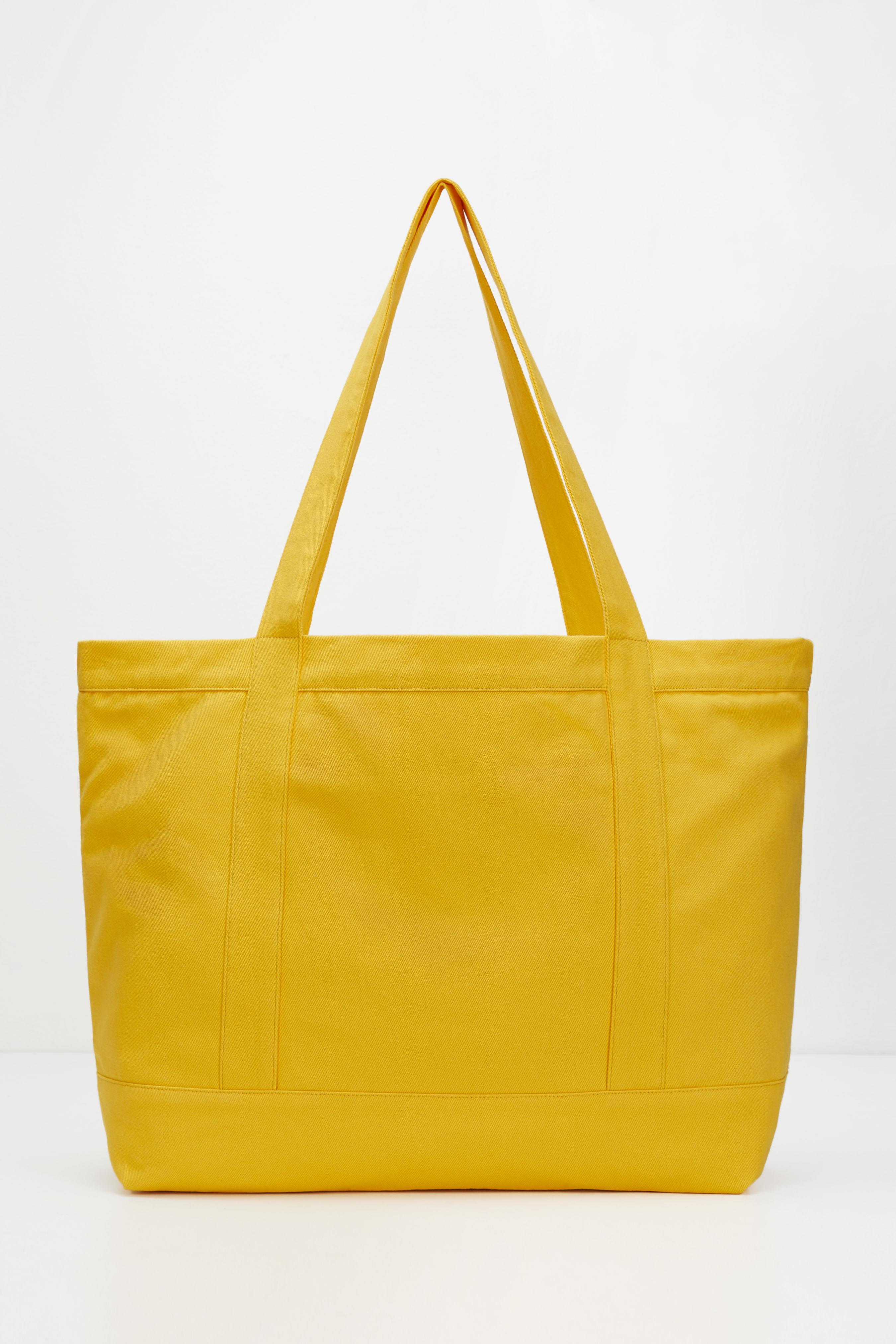 Recycled Big Tote Bag - Sarı
