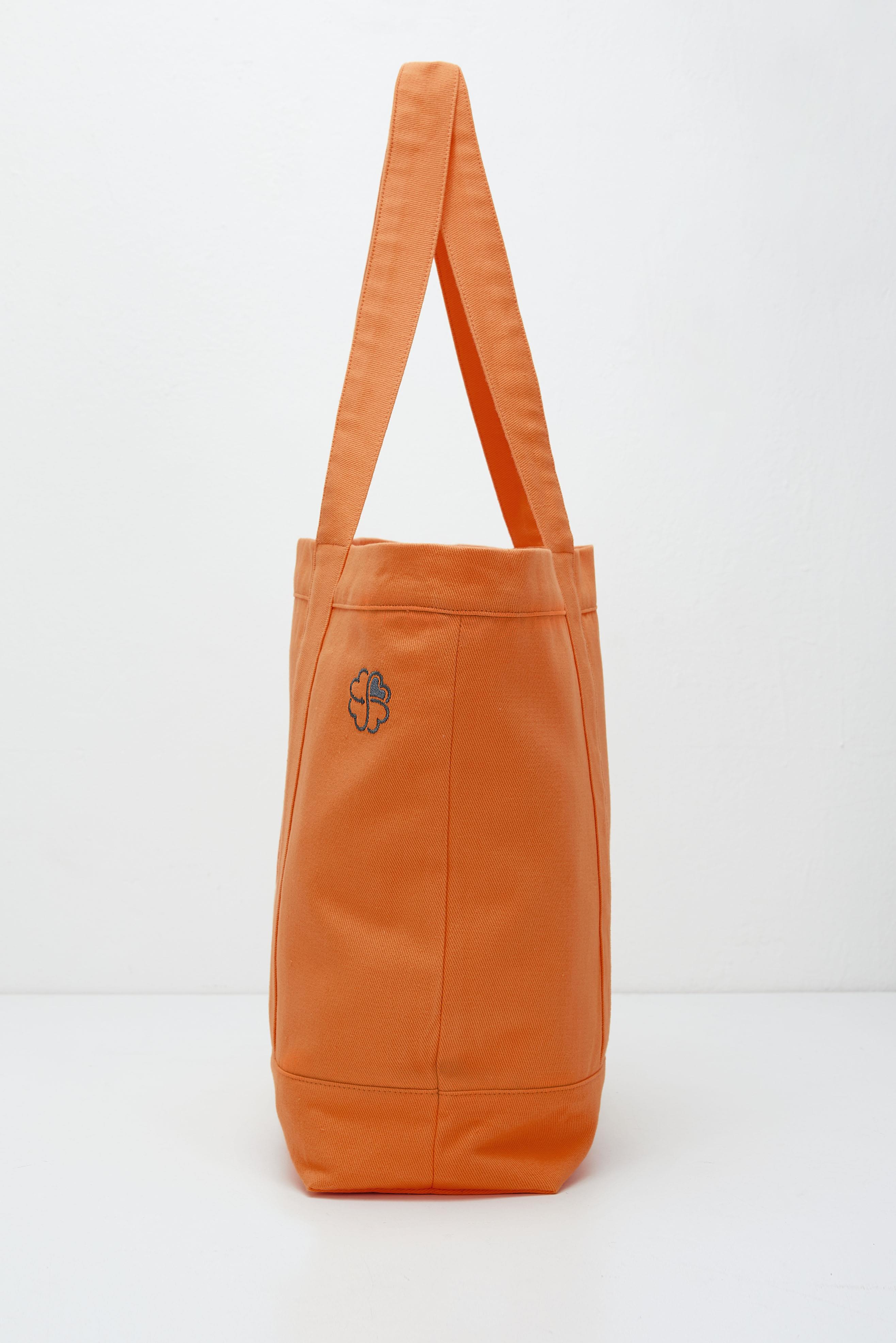 Recycled Big Tote Bag - Turuncu