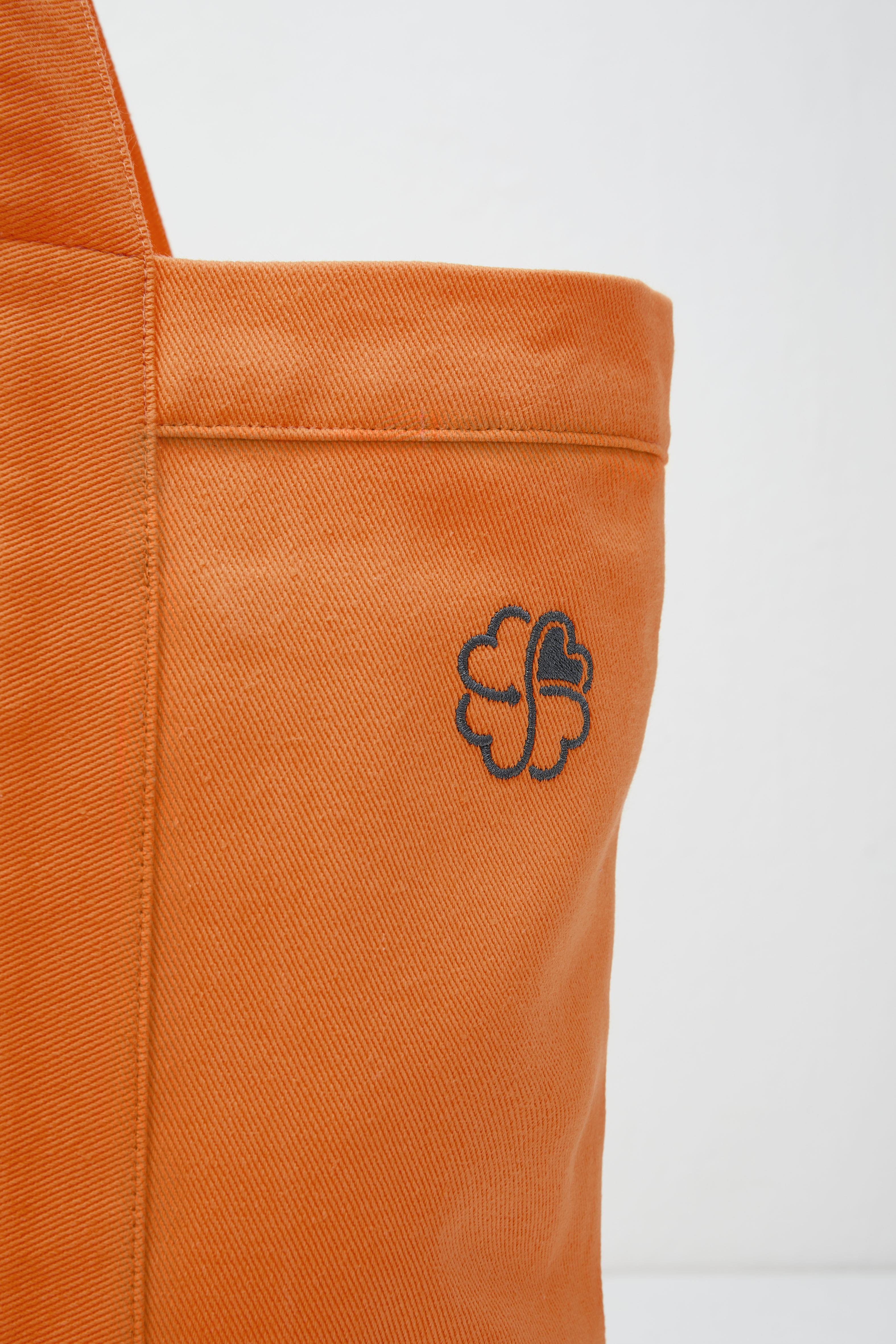 Recycled Big Tote Bag - Turuncu