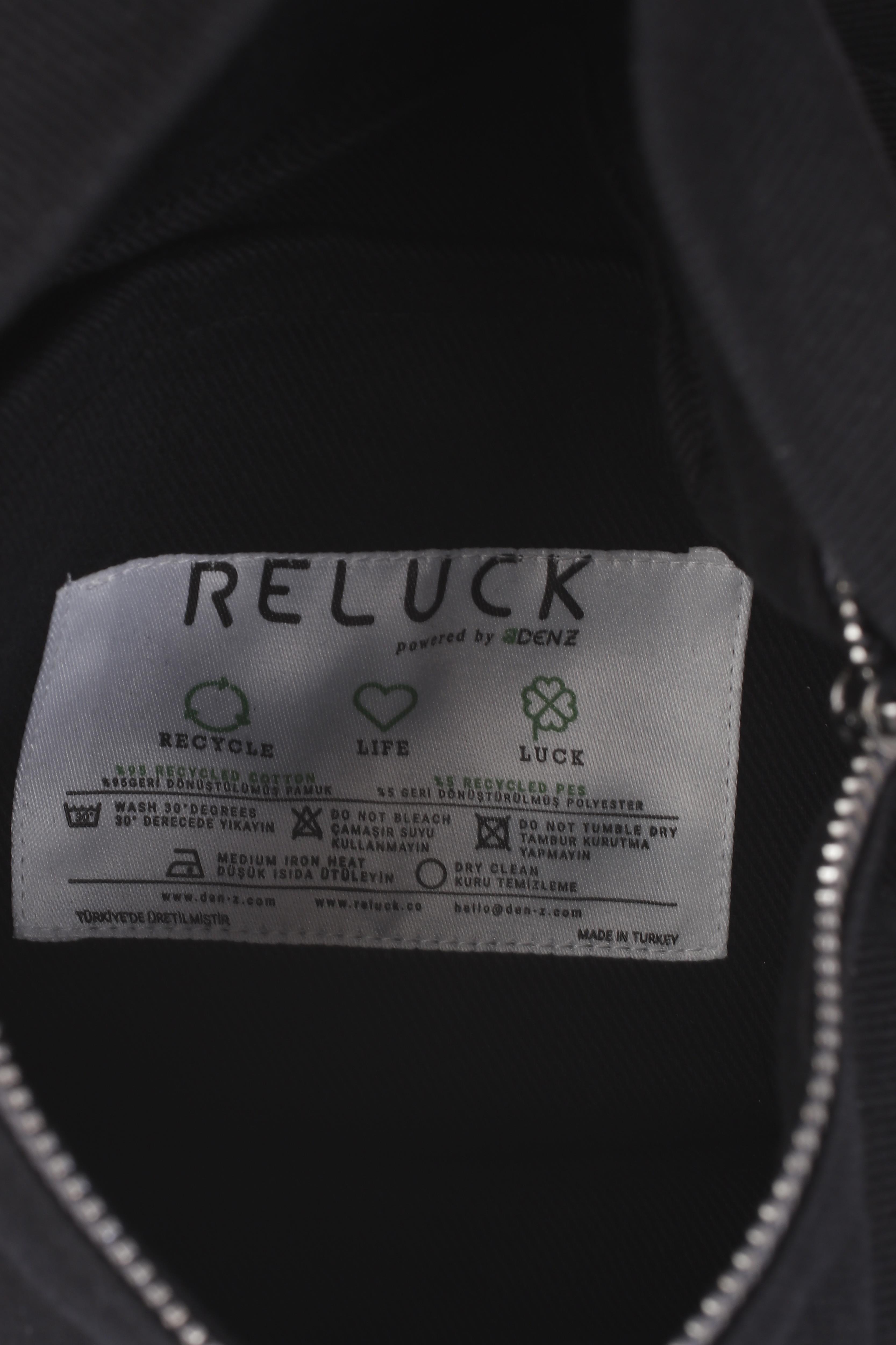 Recycled Fanny Bag - Siyah